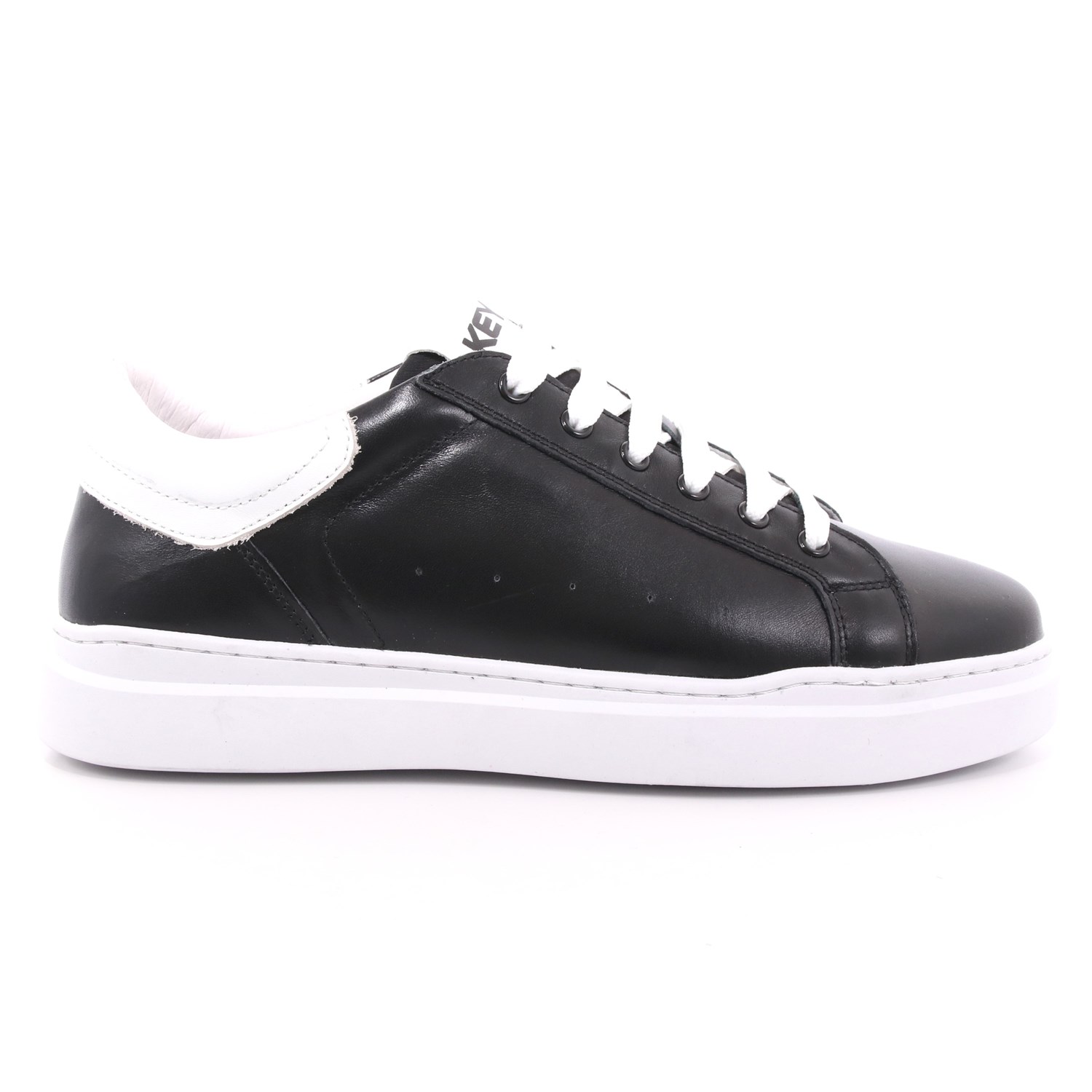 Scarpa Allacciata Keys Uomo Nero Scarpa Allacciata Keys Uomo Nero Scarpe 27 - K-4600A