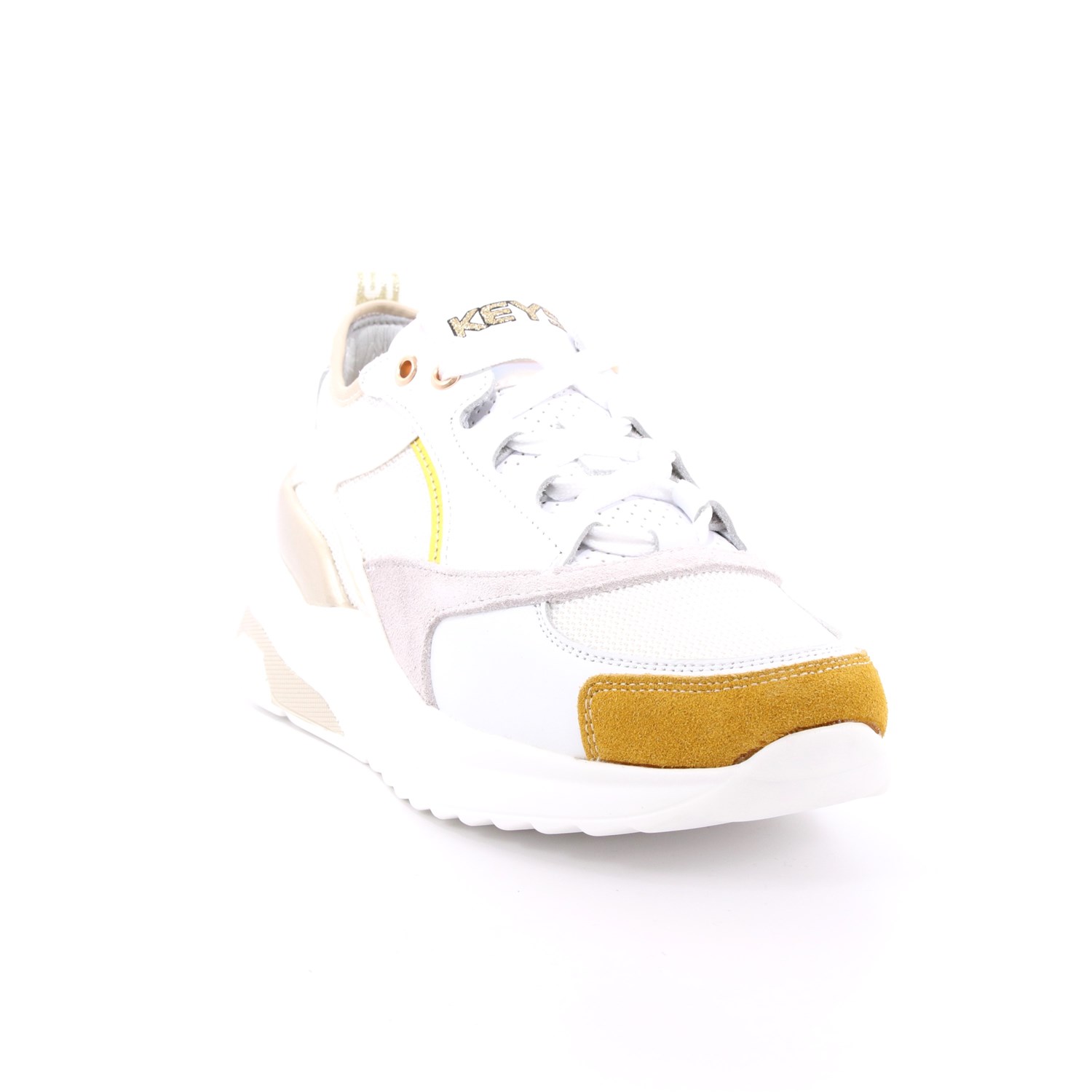 Scarpa Allacciata Keys Donna Bianco Scarpa Allacciata Keys Donna Bianco Scarpe 29 - K-4451B