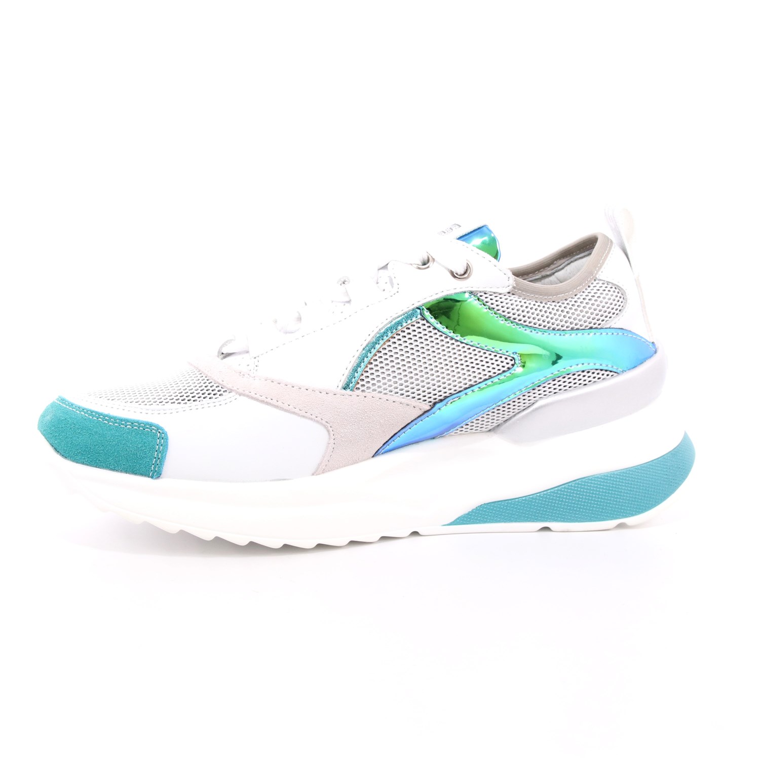 Scarpa Allacciata Keys Donna Bianco Scarpa Allacciata Keys Donna Bianco Scarpe 30 - K-4451A