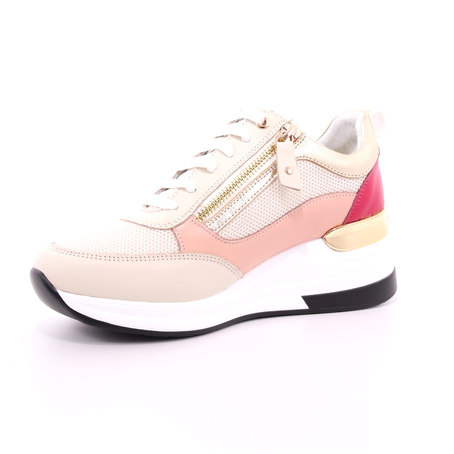 Scarpa Allacciata Keys Donna Beige Scarpa Allacciata Keys Donna Beige Scarpe 32 - K-4151C
