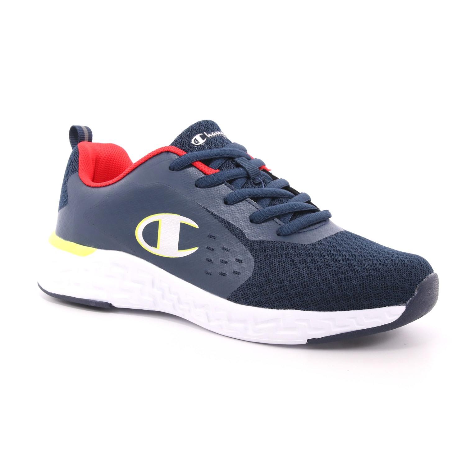 Scarpa Allacciata Champion Bambino Blu Scarpa Allacciata Champion Bambino Blu Scarpe 684 - S32124