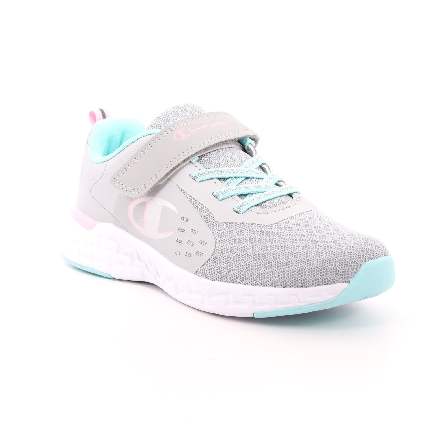 Scarpa Allacciata Champion Bambina Grigio Scarpa Allacciata Champion Bambina Grigio Scarpe 685 - S32125