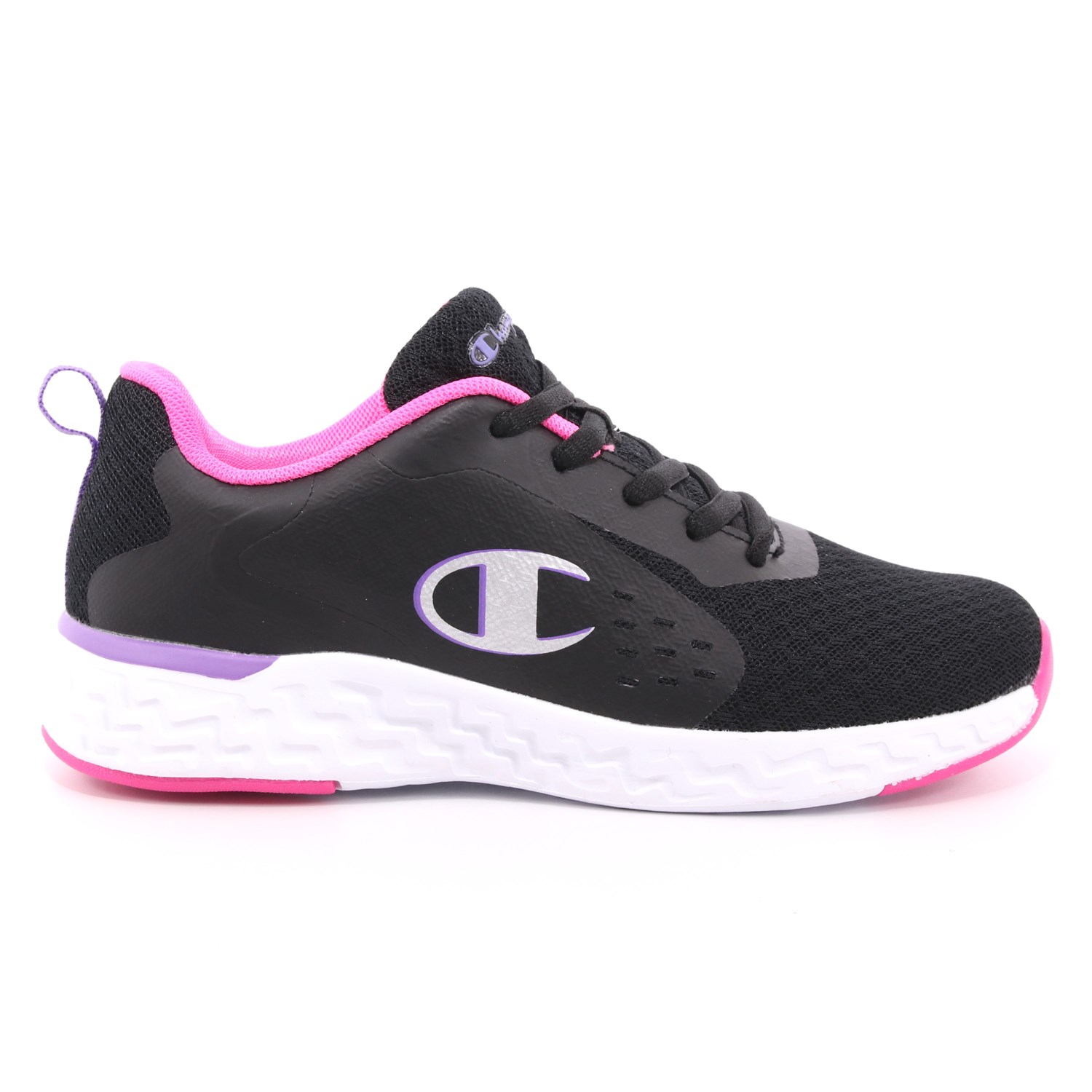 Scarpa Allacciata Champion Bambina Nero Scarpa Allacciata Champion Bambina Nero Scarpe 686 - S32126