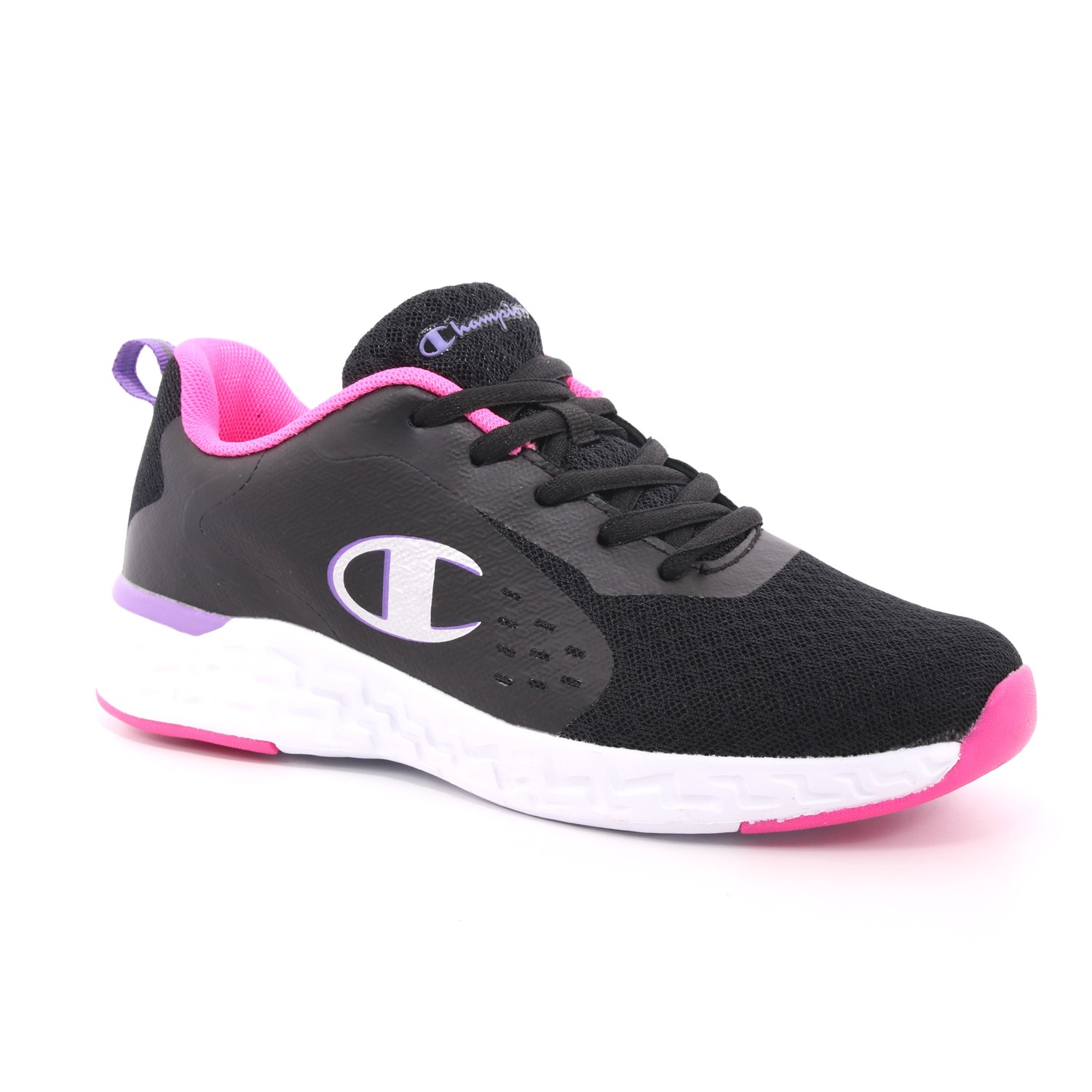Scarpa Allacciata Champion Bambina Nero Scarpa Allacciata Champion Bambina Nero Scarpe 686 - S32126