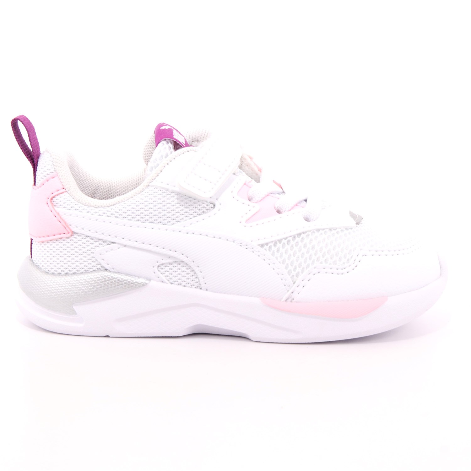 Scarpa Strappi + Elastico Puma Bambina Bianco Scarpa Strappi + Elastico Puma Bambina Bianco Scarpe 600 - 37439812
