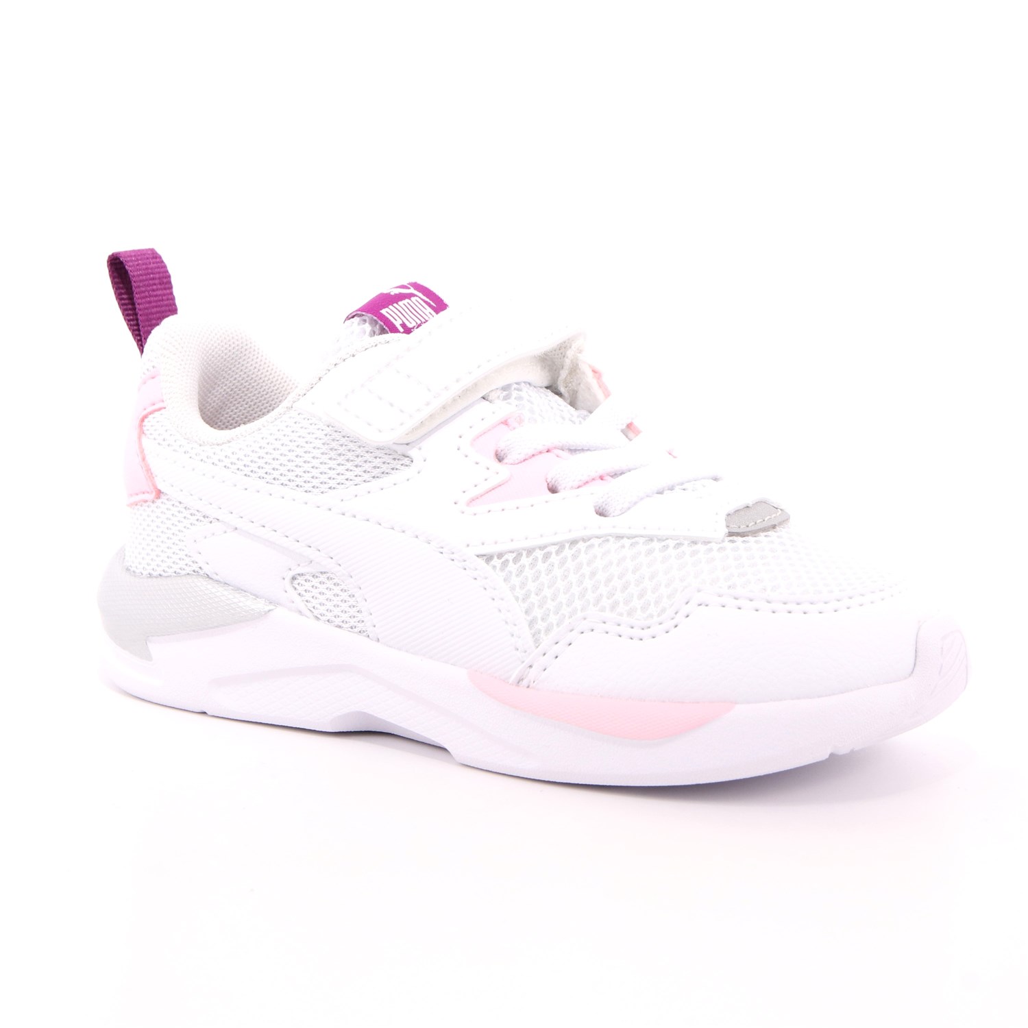 Scarpa Strappi + Elastico Puma Bambina Bianco Scarpa Strappi + Elastico Puma Bambina Bianco Scarpe 600 - 37439812