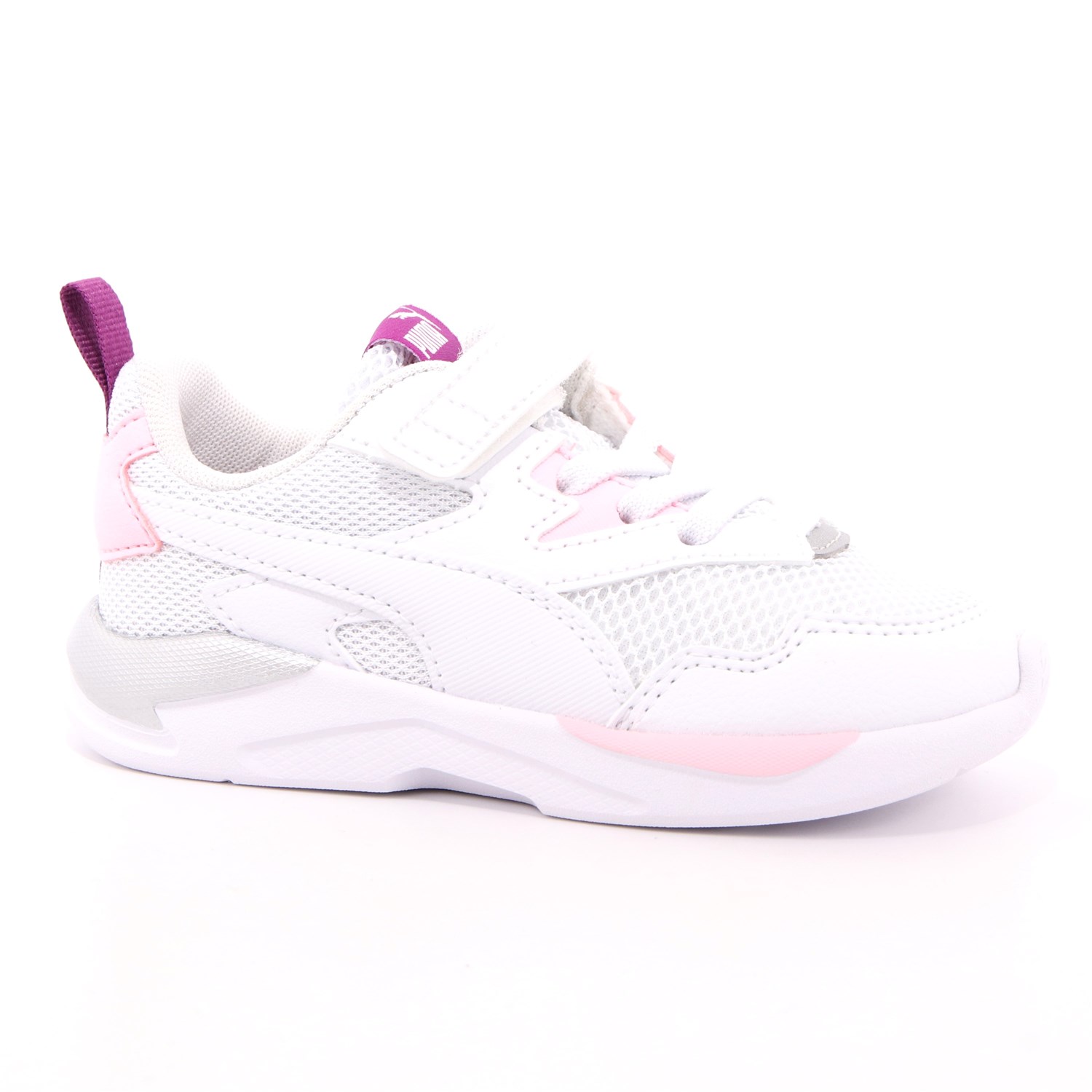 Scarpa Strappi + Elastico Puma Bambina Bianco Scarpa Strappi + Elastico Puma Bambina Bianco Scarpe 600 - 37439812