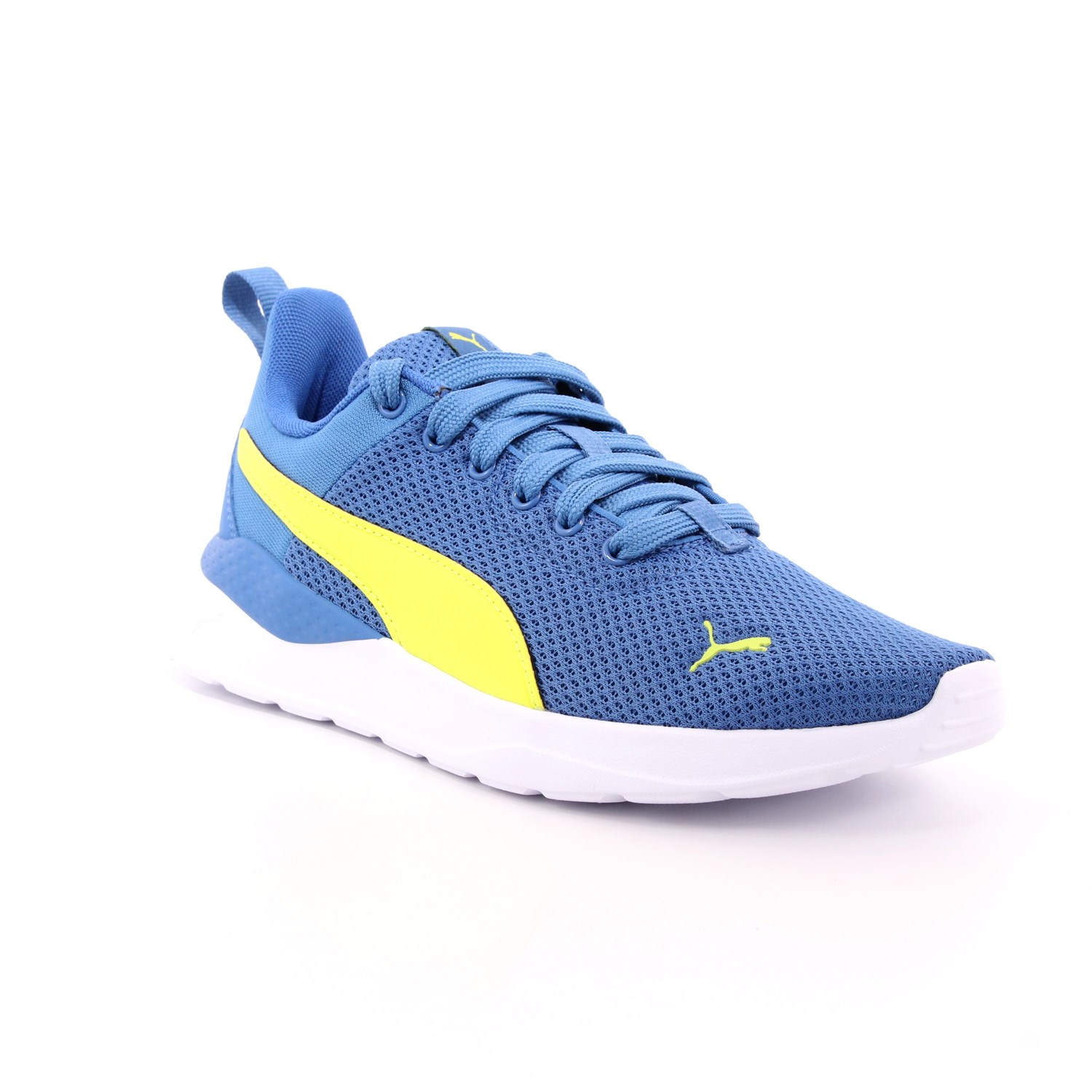 Scarpa Allacciata Puma Bambino Azzurro Scarpa Allacciata Puma Bambino Azzurro Scarpe 607 - 37200411