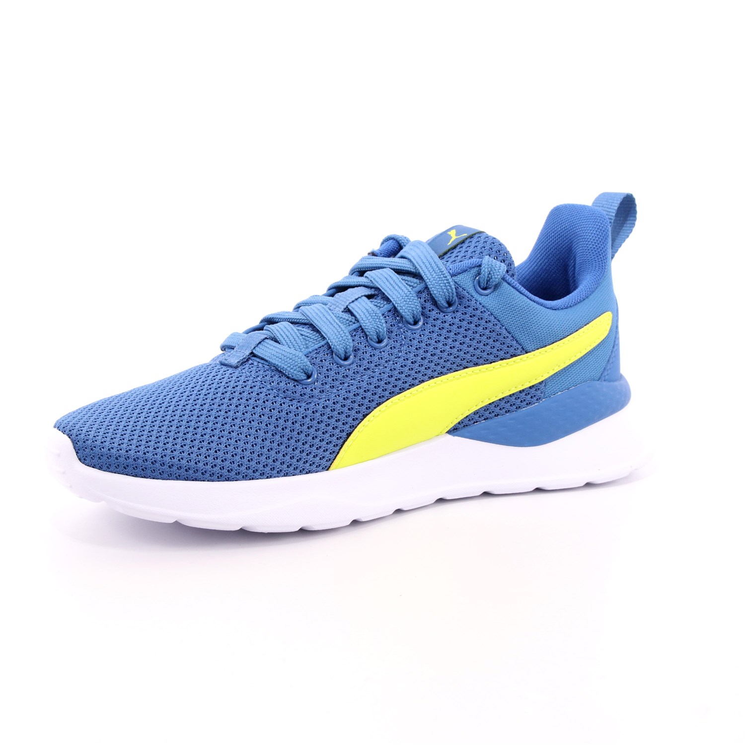 Scarpa Allacciata Puma Bambino Azzurro Scarpa Allacciata Puma Bambino Azzurro Scarpe 607 - 37200411