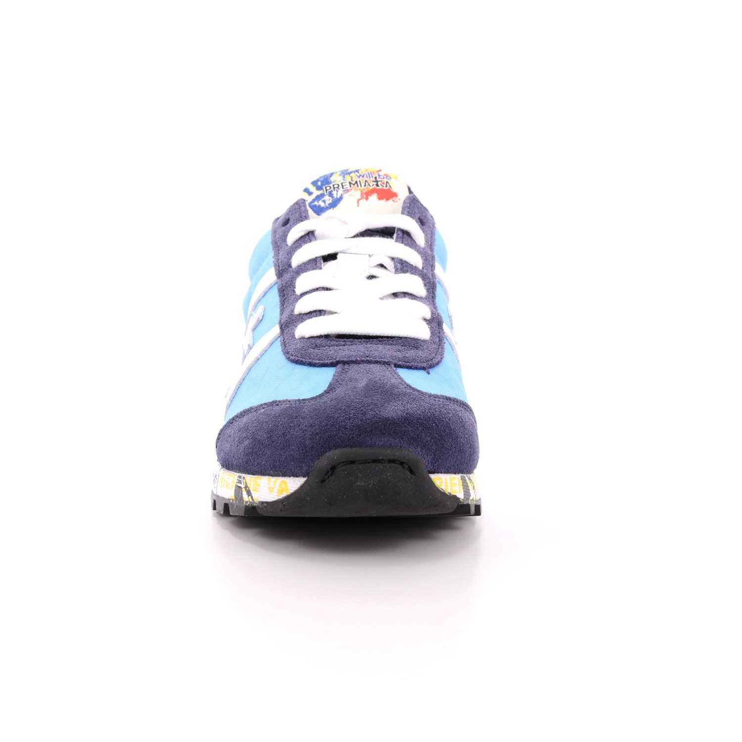 Scarpa Allacciata Premiata Bambino Azzurro Scarpa Allacciata Premiata Bambino Azzurro Scarpe 1 - 12-11529
