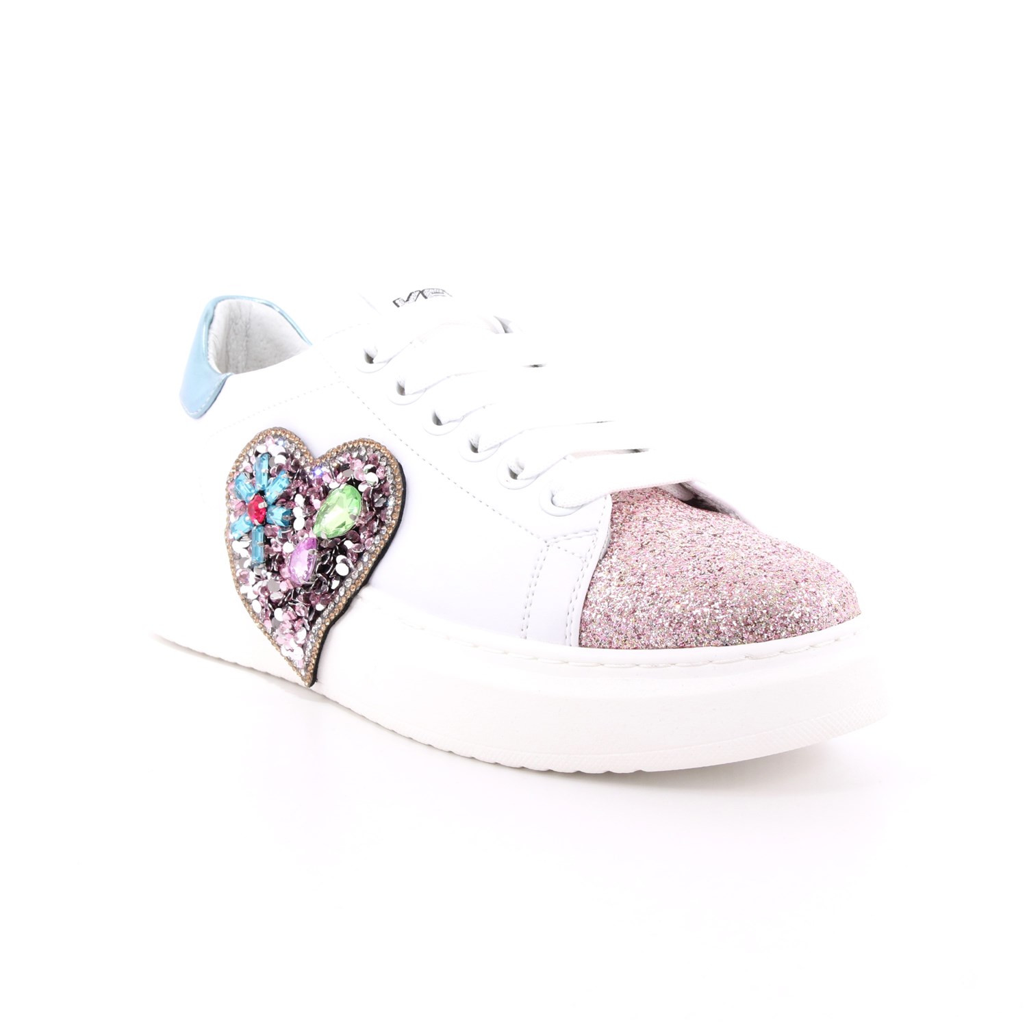 Scarpa Allacciata Keys Donna Bianco Scarpa Allacciata Keys Donna Bianco Scarpe 34 - K-4002B