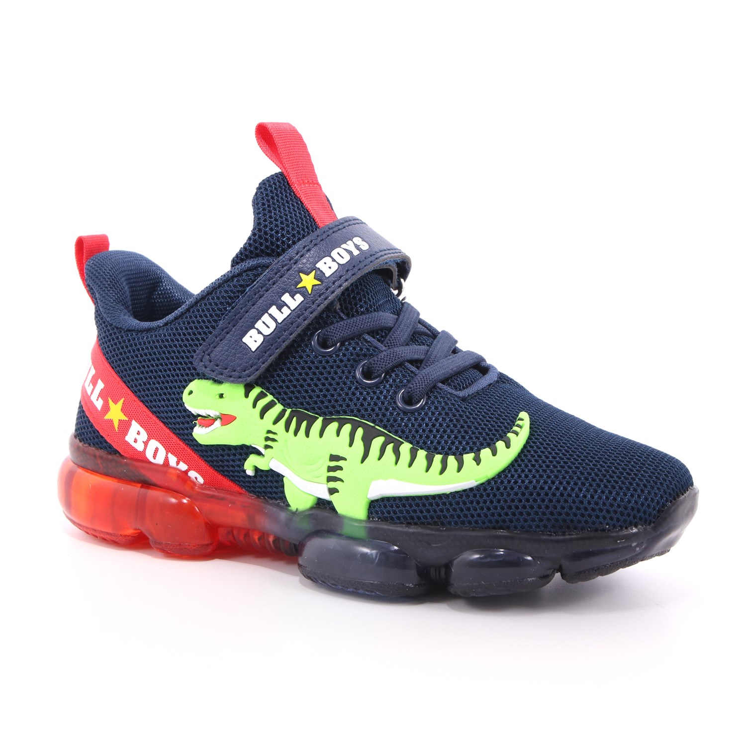 Scarpa Strappi + Elastico Bull Boys Bambino Blu Scarpa Strappi + Elastico Bull Boys Bambino Blu Scarpe 1 - BB2130