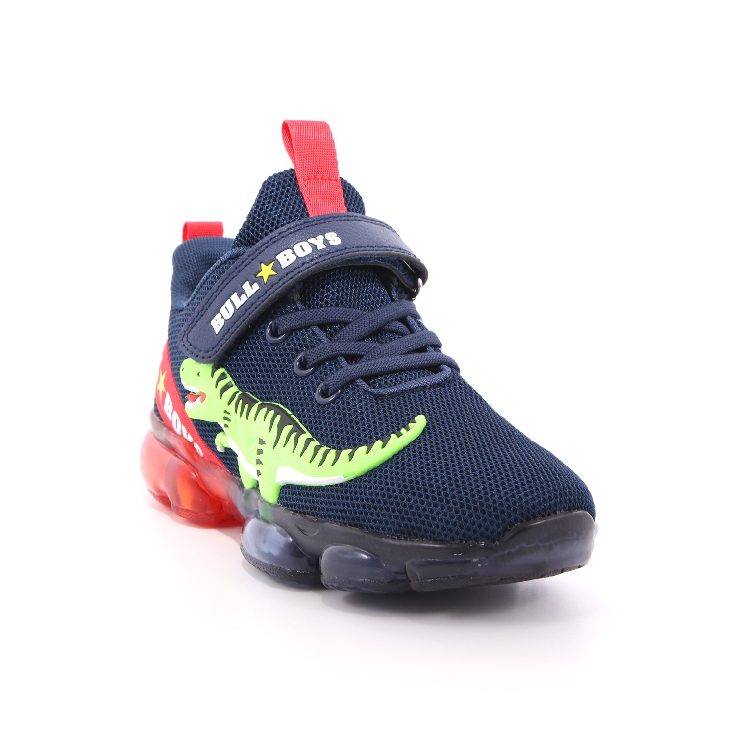 Scarpa Strappi + Elastico Bull Boys Bambino Blu Scarpa Strappi + Elastico Bull Boys Bambino Blu Scarpe 1 - BB2130