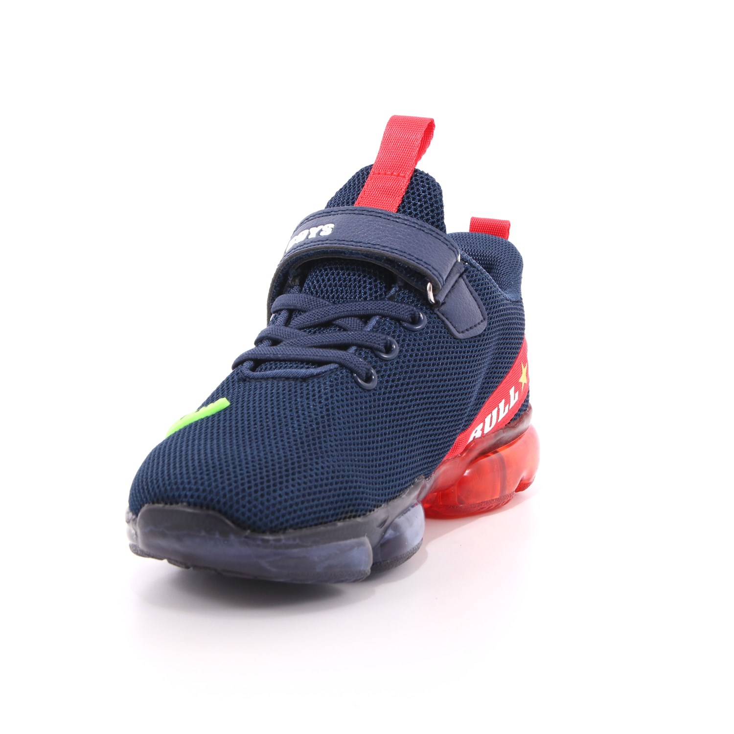 Scarpa Strappi + Elastico Bull Boys Bambino Blu Scarpa Strappi + Elastico Bull Boys Bambino Blu Scarpe 1 - BB2130