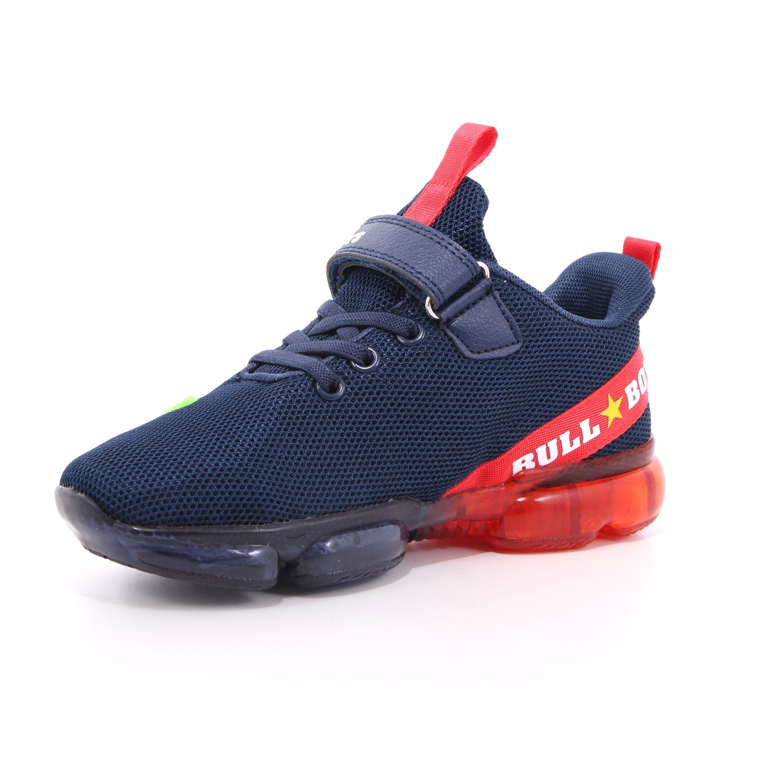 Scarpa Strappi + Elastico Bull Boys Bambino Blu Scarpa Strappi + Elastico Bull Boys Bambino Blu Scarpe 1 - BB2130