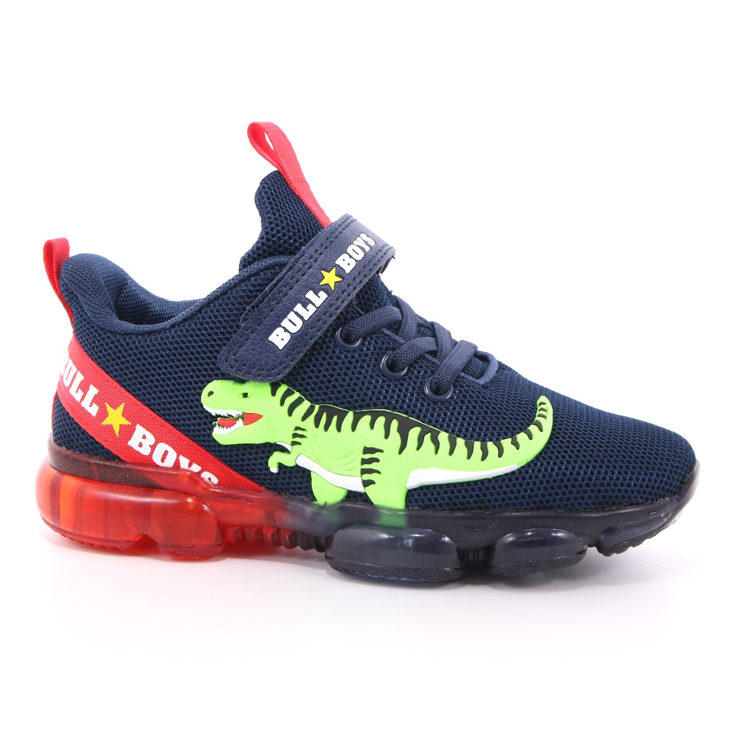 Scarpa Strappi + Elastico Bull Boys Bambino Blu Scarpa Strappi + Elastico Bull Boys Bambino Blu Scarpe 1 - BB2130