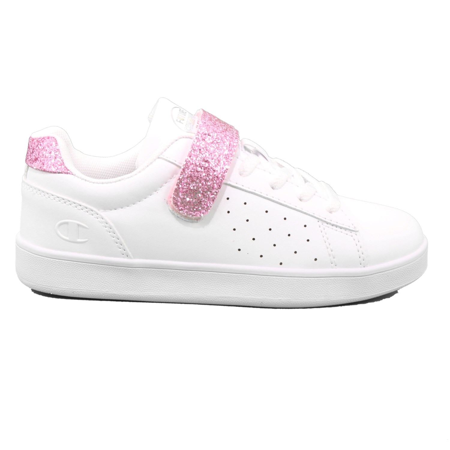 Scarpa Strappi + Elastico Champion Bambina Bianco Scarpa Strappi + Elastico Champion Bambina Bianco Scarpe 689 - S31545