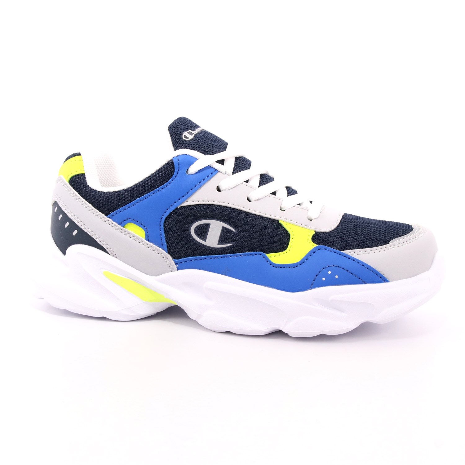 Scarpa Allacciata Champion Bambino Blu Scarpa Allacciata Champion Bambino Blu Scarpe 693 - S31933