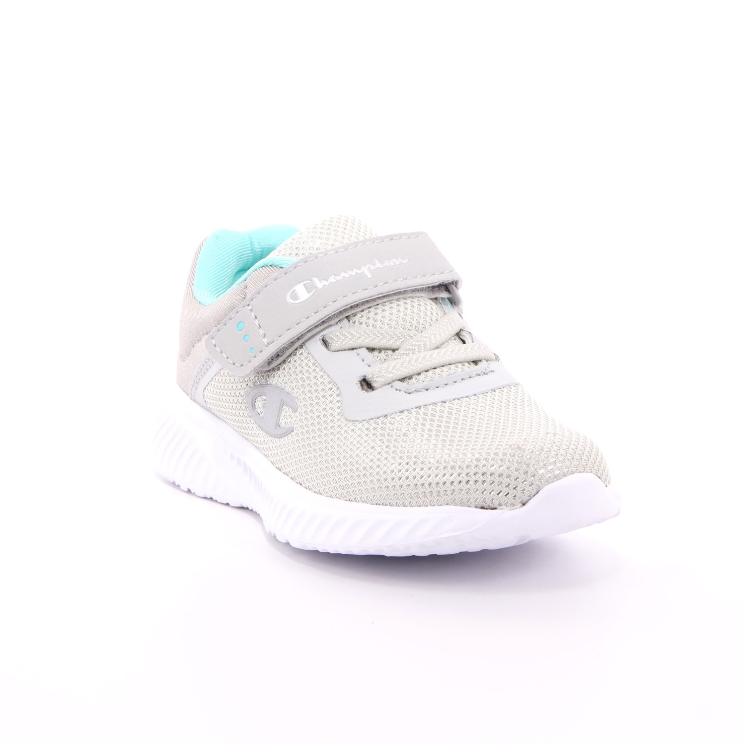 Scarpa Strappi + Elastico Champion Bambino Grigio Scarpa Strappi + Elastico Champion Bambino Grigio Scarpe 696 - S32163