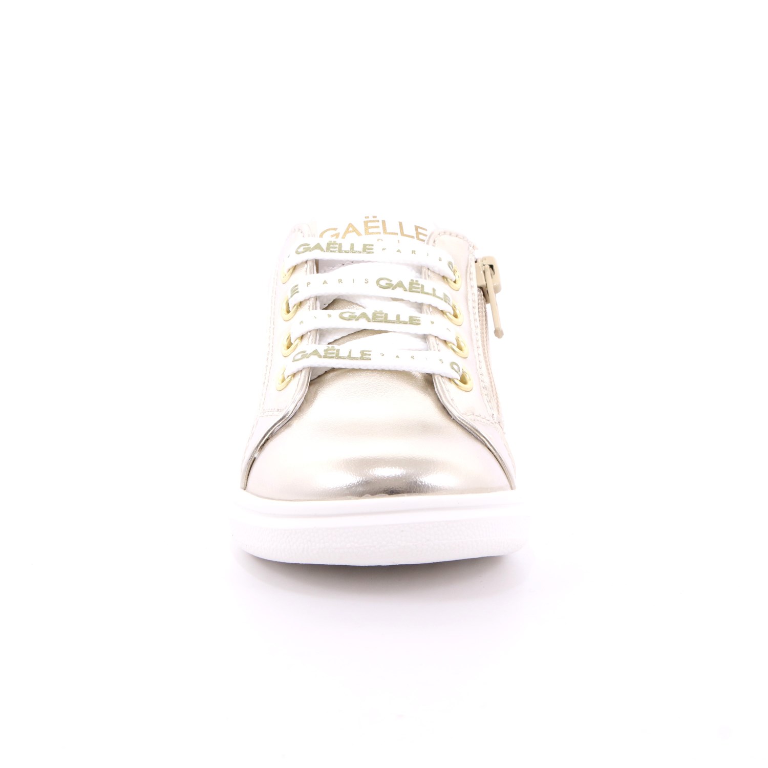 Scarpa Allacciata Gaelle Bambina Platino Scarpa Allacciata Gaelle Bambina Platino Scarpe 2 - G-742A