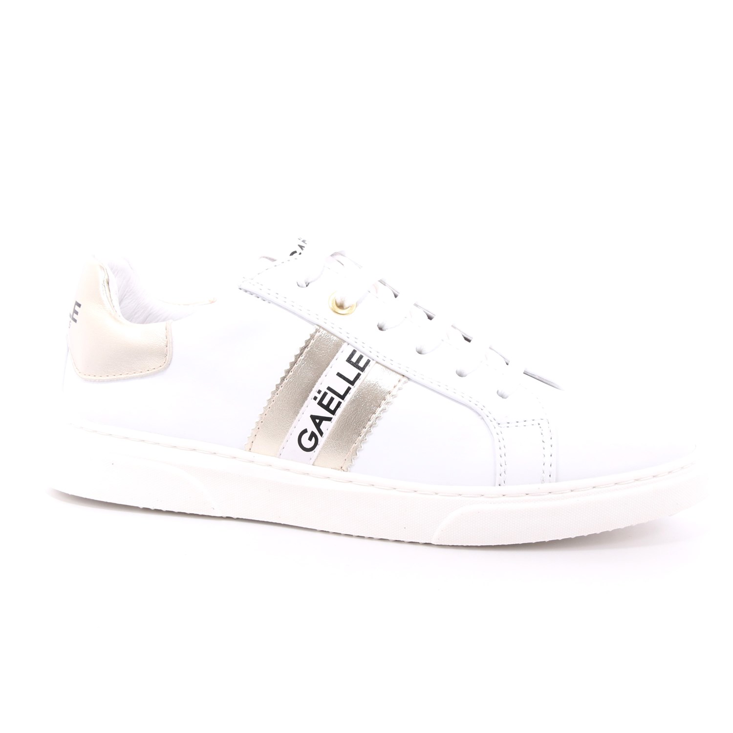 Scarpa Allacciata Gaelle Bambina Bianco Scarpa Allacciata Gaelle Bambina Bianco Scarpe 4 - G-622A