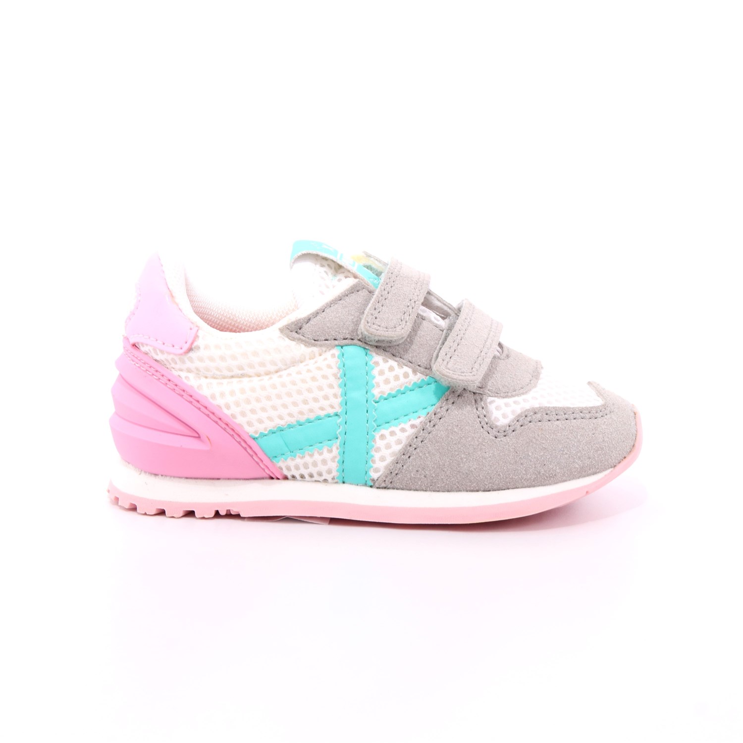 Scarpa Strappi Munich Bambina Grigio Scarpa Strappi Munich Bambina Grigio Scarpe 80 - 8820430