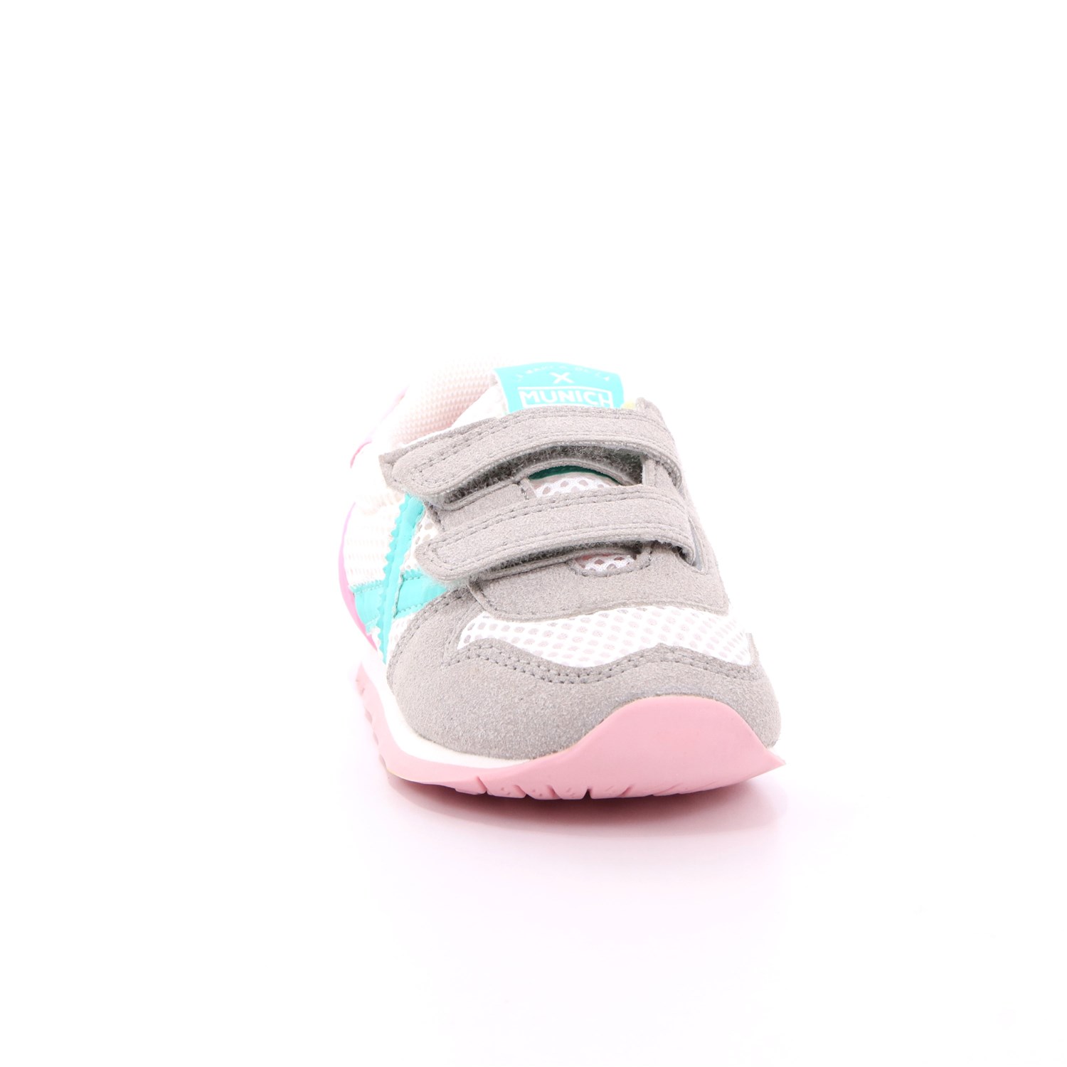 Scarpa Strappi Munich Bambina Grigio Scarpa Strappi Munich Bambina Grigio Scarpe 80 - 8820430