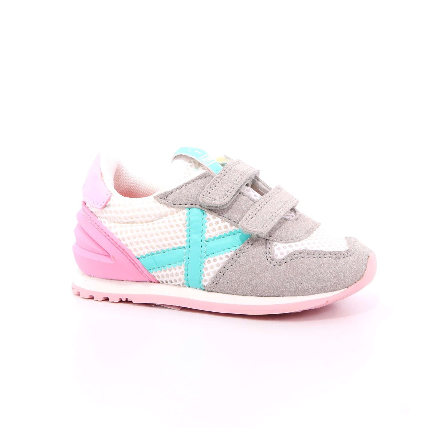 Scarpa Strappi Munich Bambina Grigio Scarpa Strappi Munich Bambina Grigio Scarpe 80 - 8820430