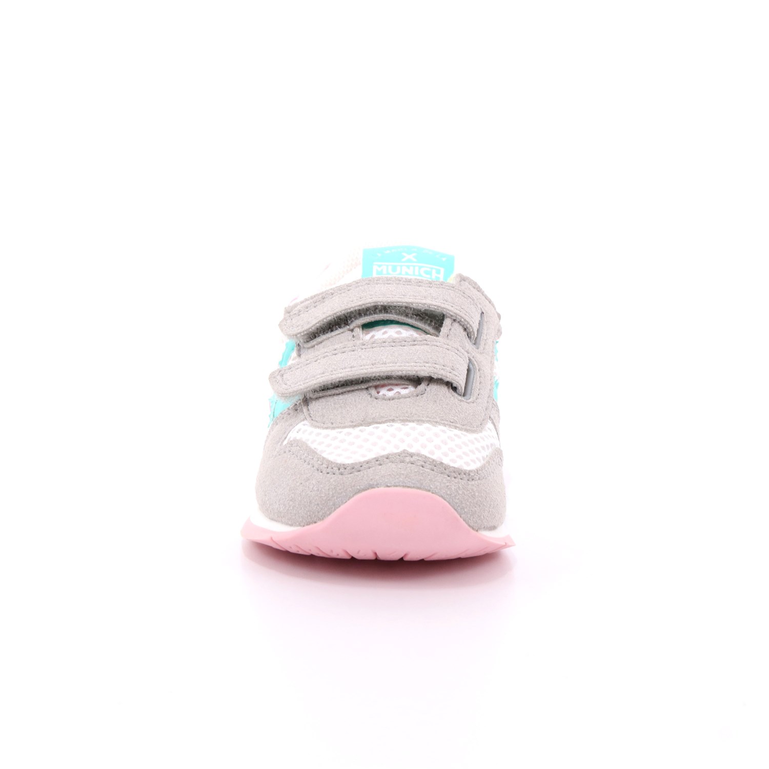 Scarpa Strappi Munich Bambina Grigio Scarpa Strappi Munich Bambina Grigio Scarpe 80 - 8820430