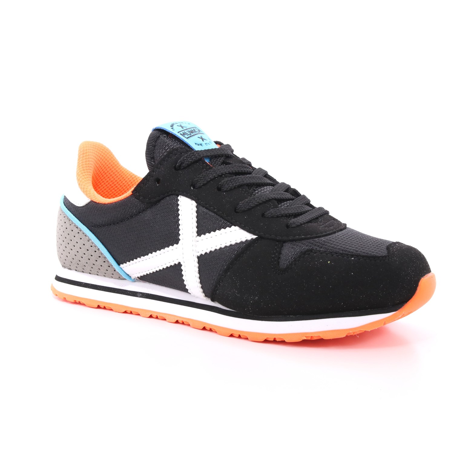 Scarpa Allacciata Munich Bambino Nero Scarpa Allacciata Munich Bambino Nero Scarpe 82 - 8208422