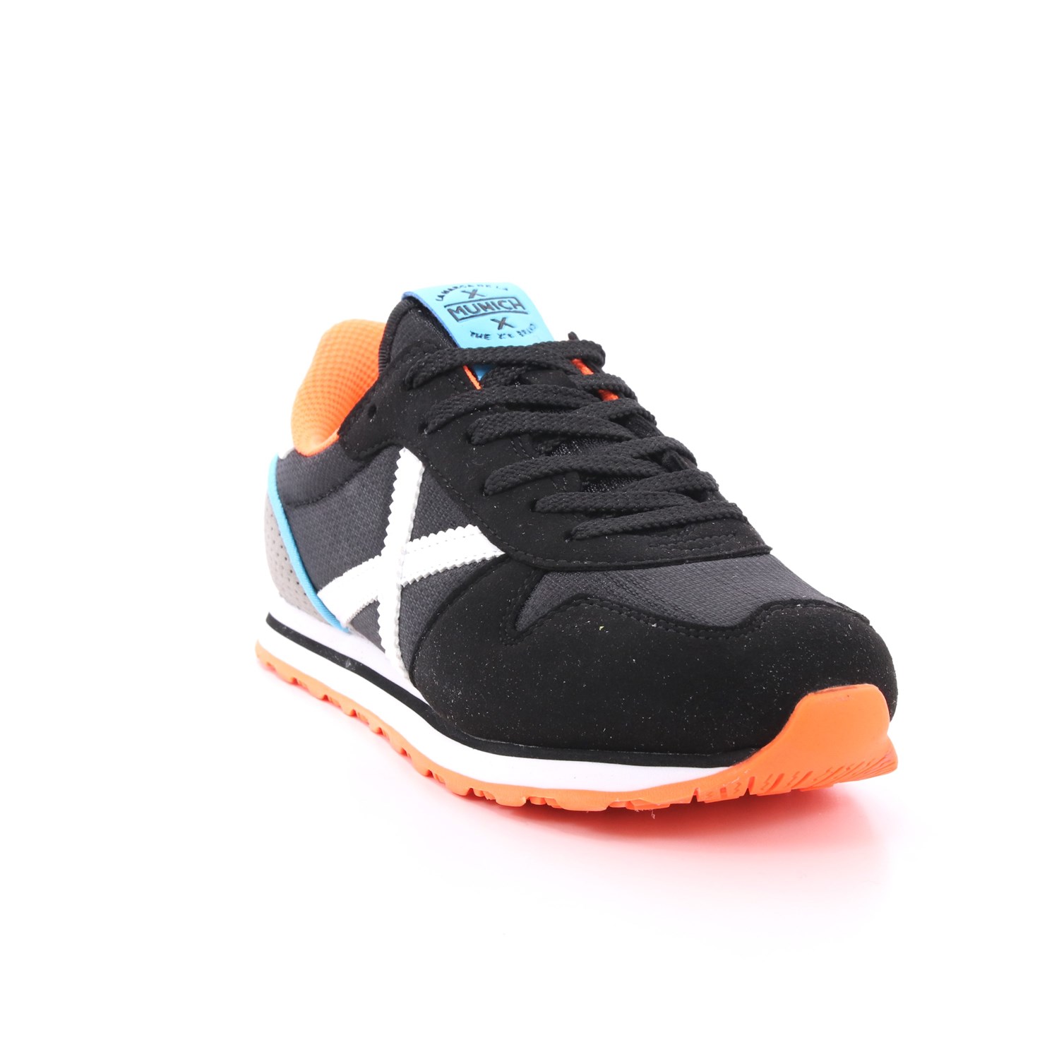 Scarpa Allacciata Munich Bambino Nero Scarpa Allacciata Munich Bambino Nero Scarpe 82 - 8208422