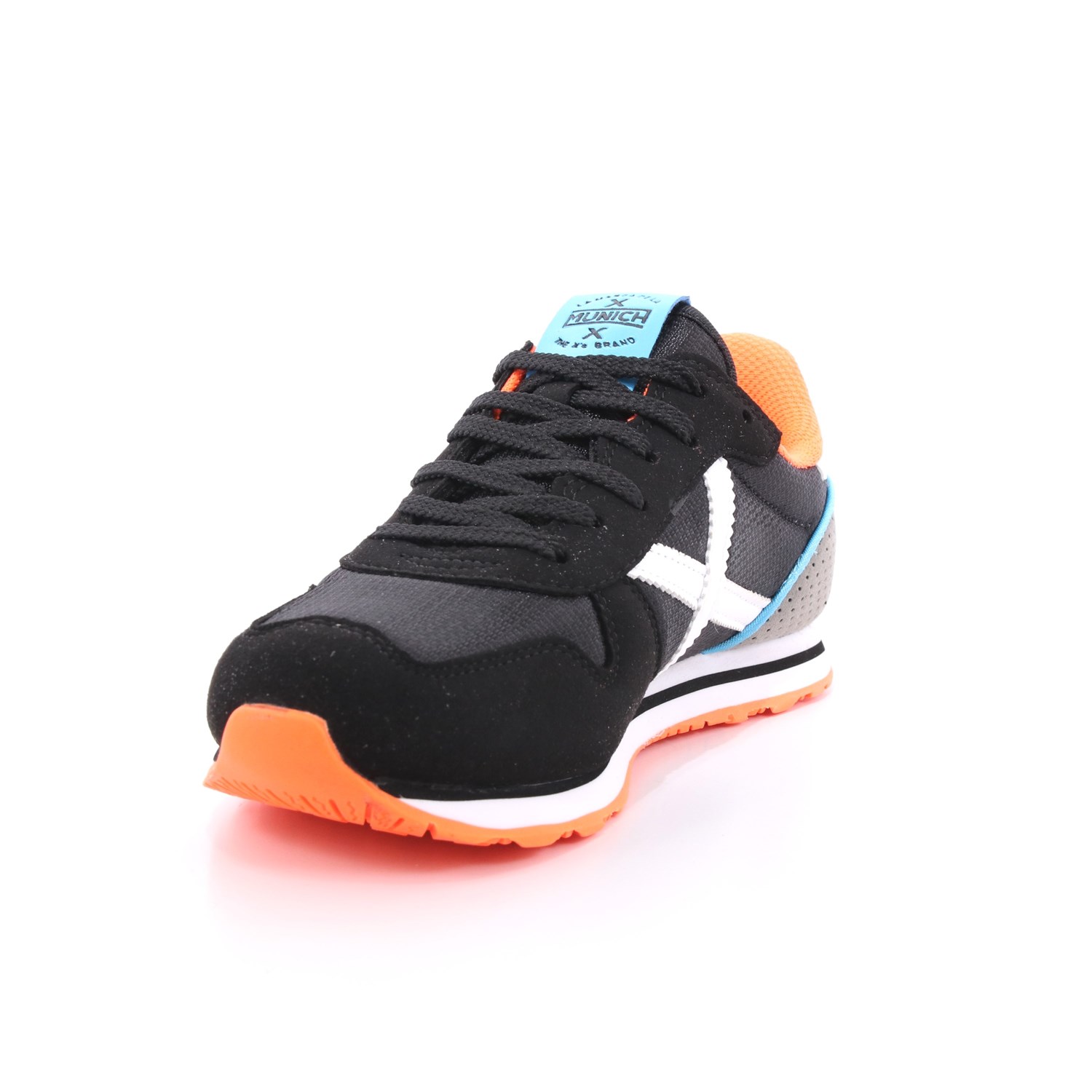 Scarpa Allacciata Munich Bambino Nero Scarpa Allacciata Munich Bambino Nero Scarpe 82 - 8208422