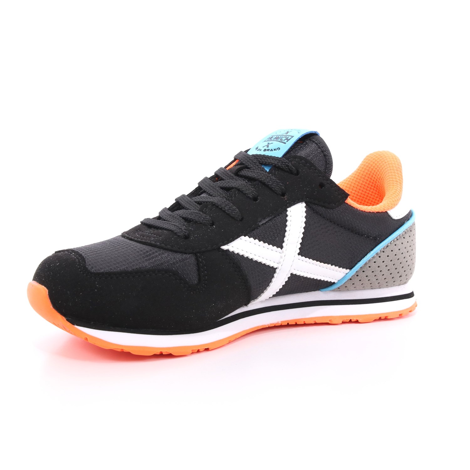 Scarpa Allacciata Munich Bambino Nero Scarpa Allacciata Munich Bambino Nero Scarpe 82 - 8208422