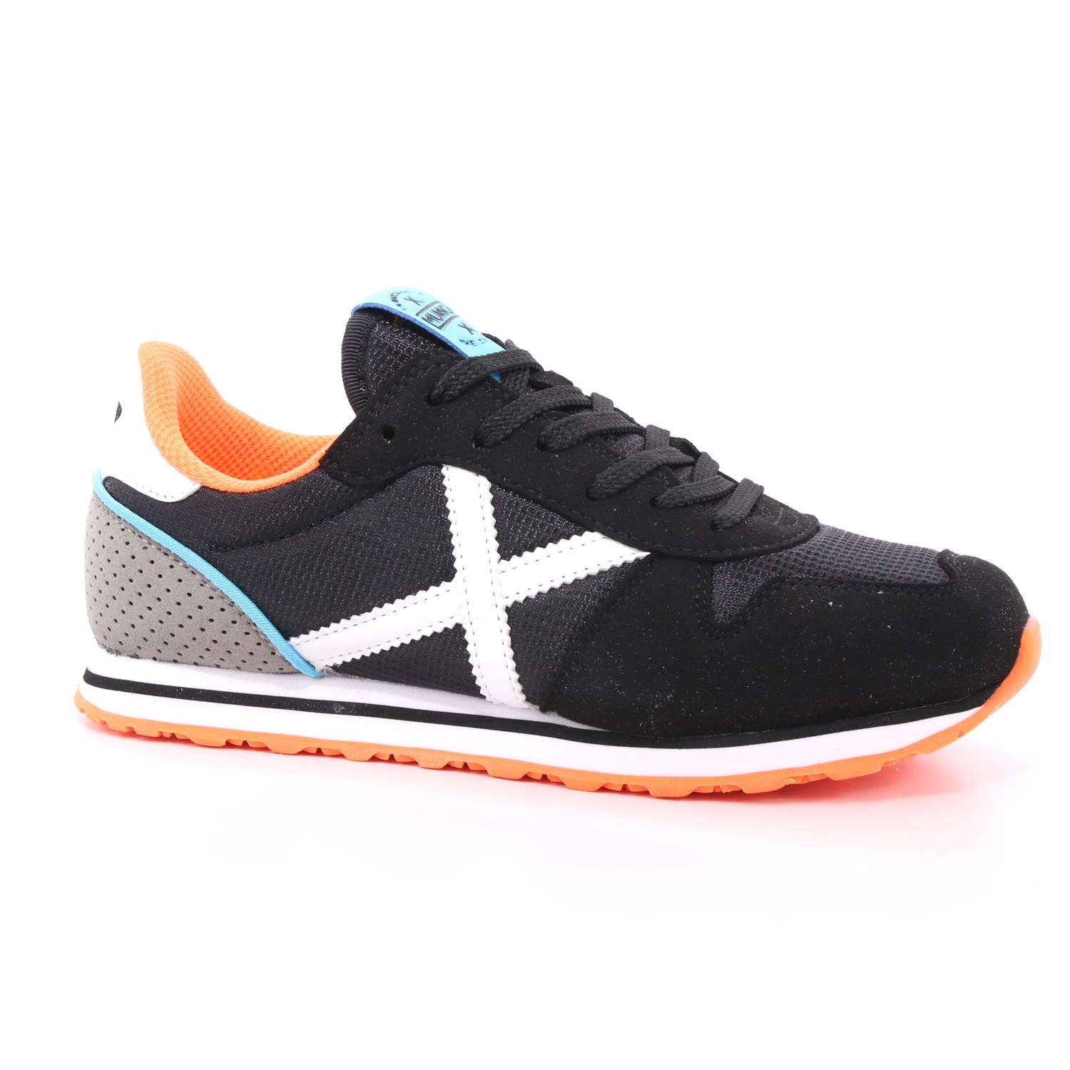 Scarpa Allacciata Munich Bambino Nero Scarpa Allacciata Munich Bambino Nero Scarpe 82 - 8208422
