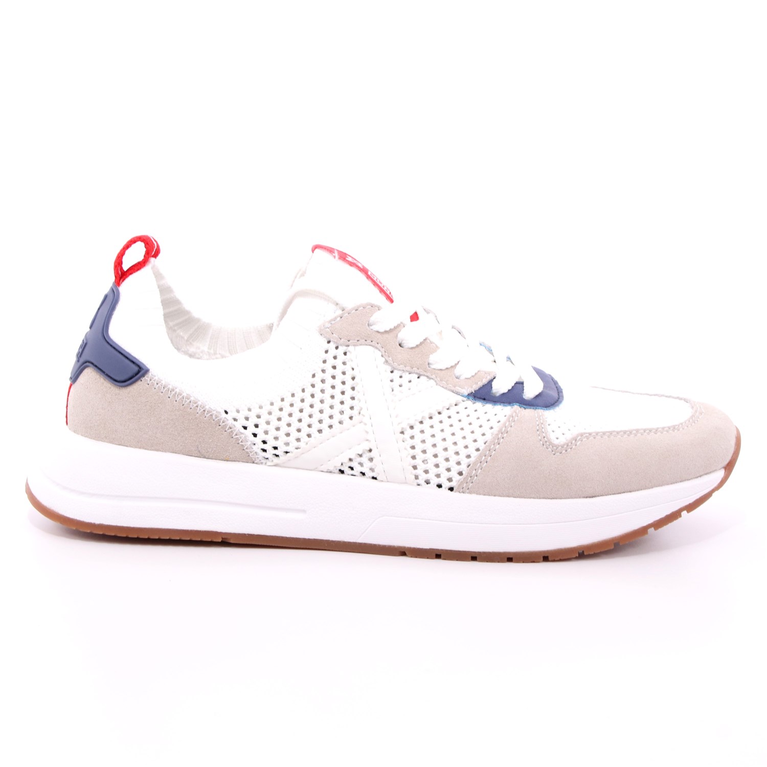 Scarpa Allacciata Munich Uomo Bianco Scarpa Allacciata Munich Uomo Bianco Scarpe 83 - 8903010