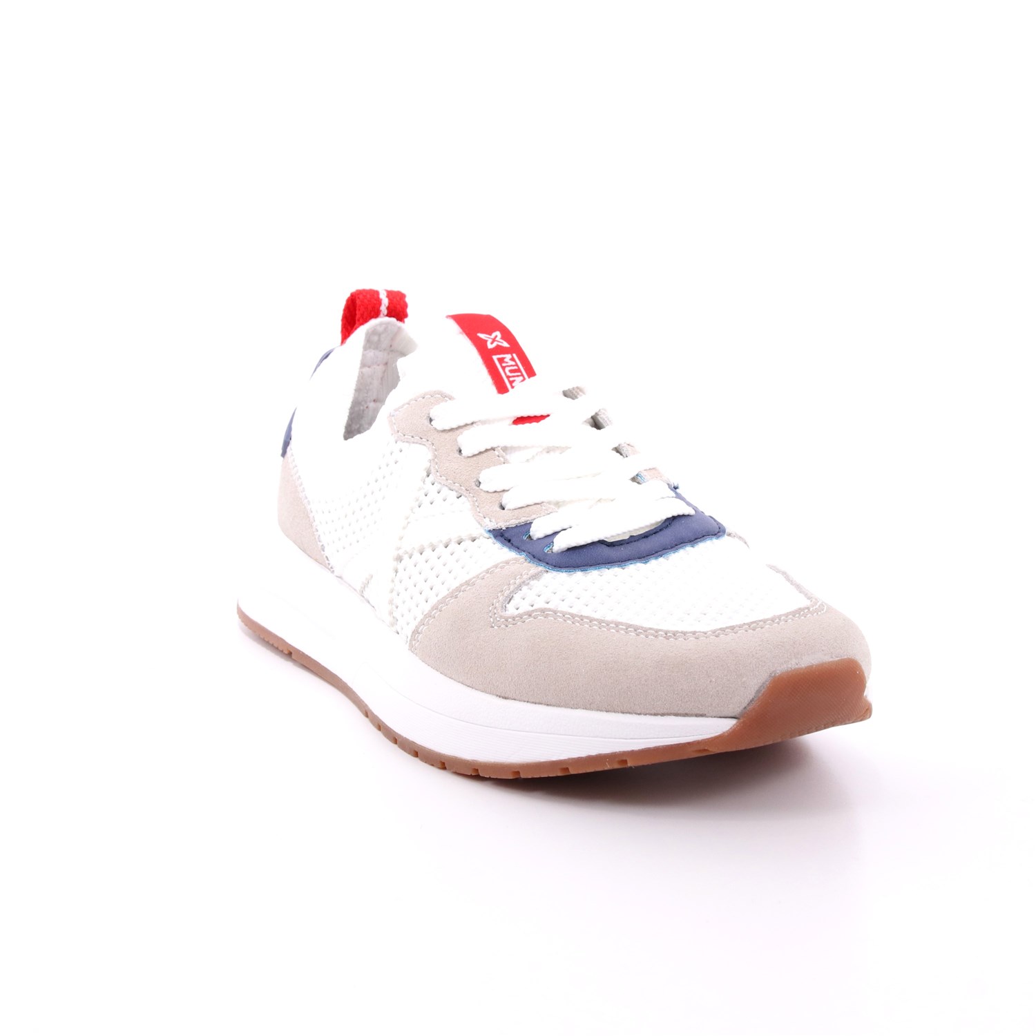Scarpa Allacciata Munich Uomo Bianco Scarpa Allacciata Munich Uomo Bianco Scarpe 83 - 8903010