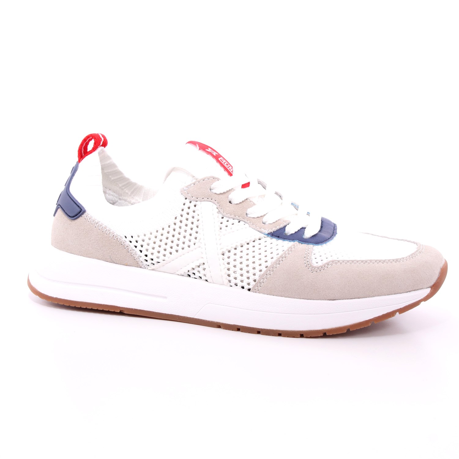 Scarpa Allacciata Munich Uomo Bianco Scarpa Allacciata Munich Uomo Bianco Scarpe 83 - 8903010