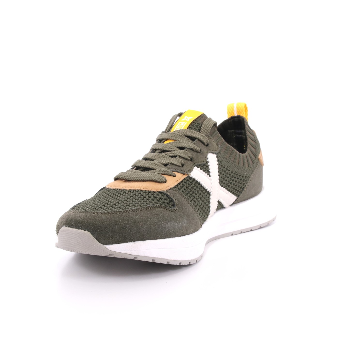 Scarpa Allacciata Munich Uomo Verde Scarpa Allacciata Munich Uomo Verde Scarpe 84 - 8903013