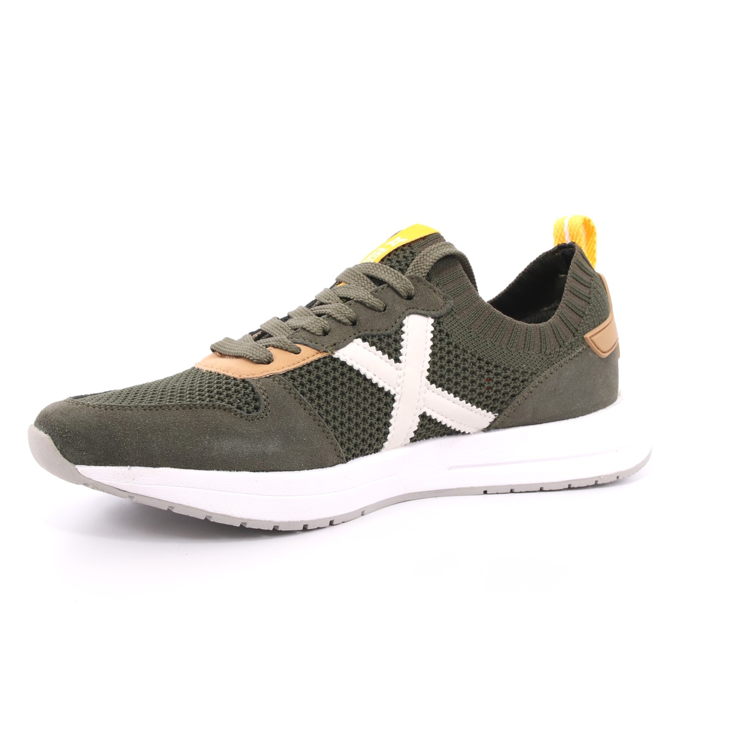 Scarpa Allacciata Munich Uomo Verde Scarpa Allacciata Munich Uomo Verde Scarpe 84 - 8903013