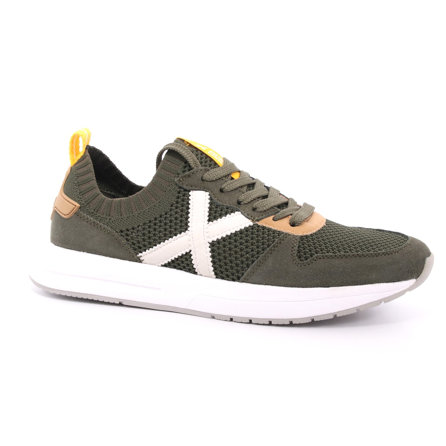 Scarpa Allacciata Munich Uomo Verde Scarpa Allacciata Munich Uomo Verde Scarpe 84 - 8903013