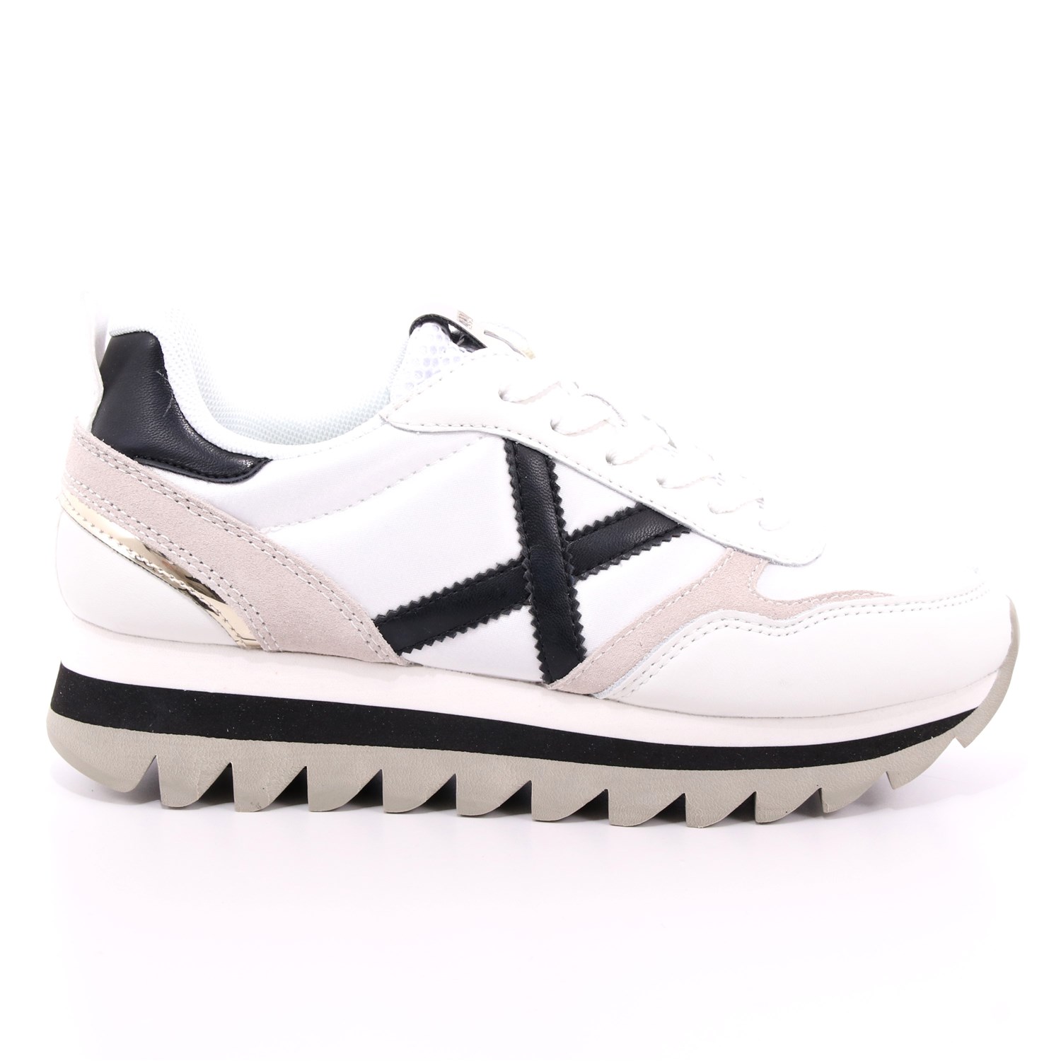 Scarpa Allacciata Munich Donna Bianco Scarpa Allacciata Munich Donna Bianco Scarpe 85 - 8765020