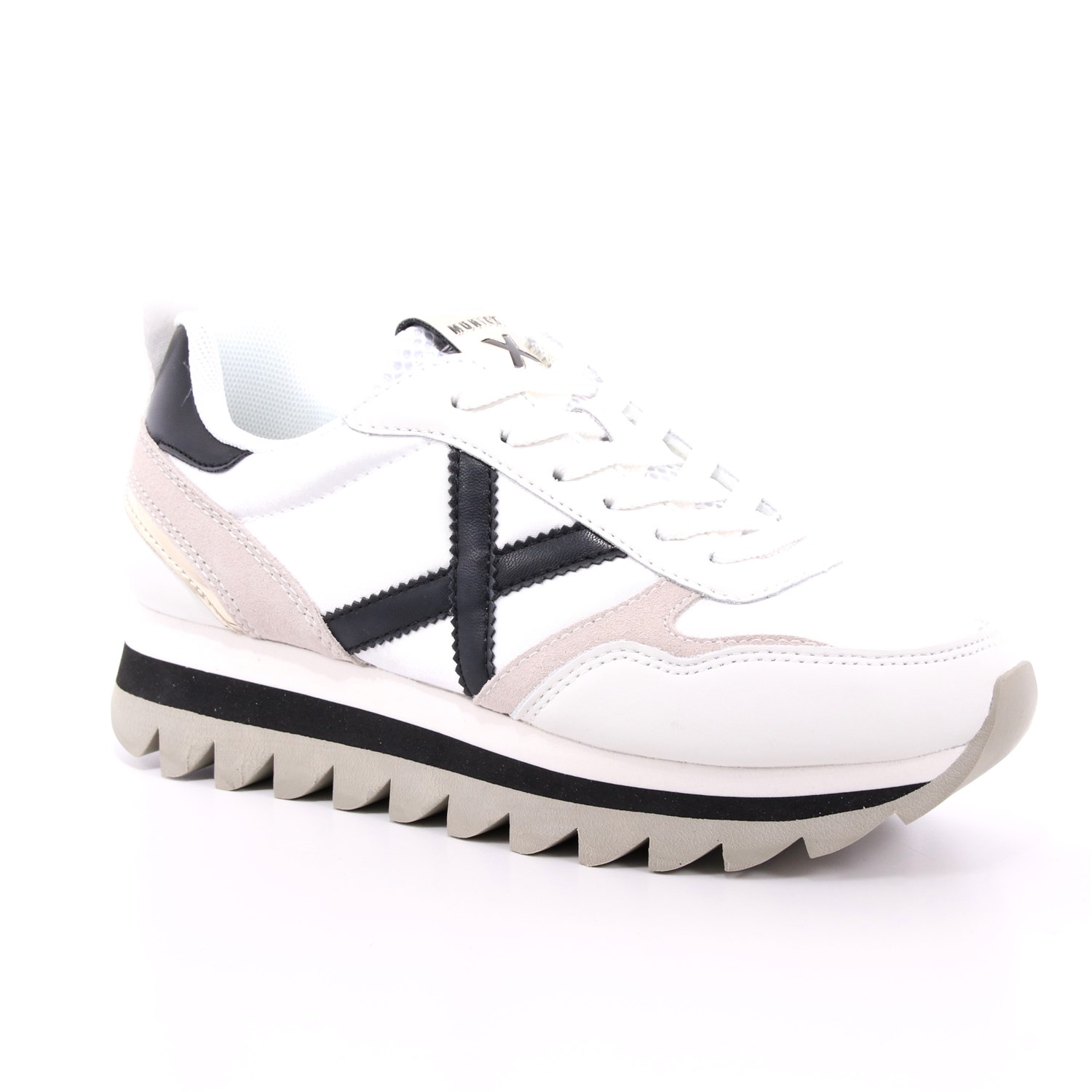 Scarpa Allacciata Munich Donna Bianco Scarpa Allacciata Munich Donna Bianco Scarpe 85 - 8765020