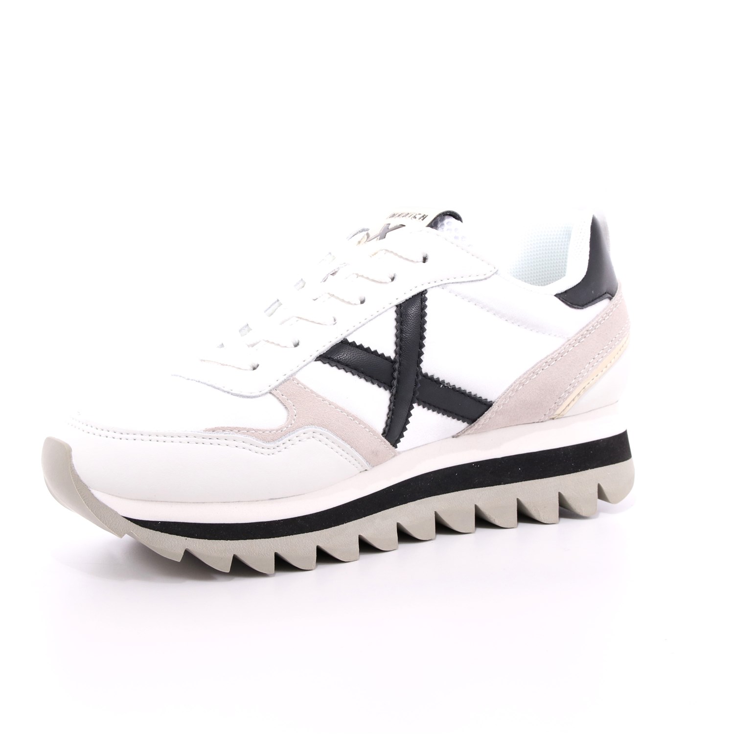 Scarpa Allacciata Munich Donna Bianco Scarpa Allacciata Munich Donna Bianco Scarpe 85 - 8765020