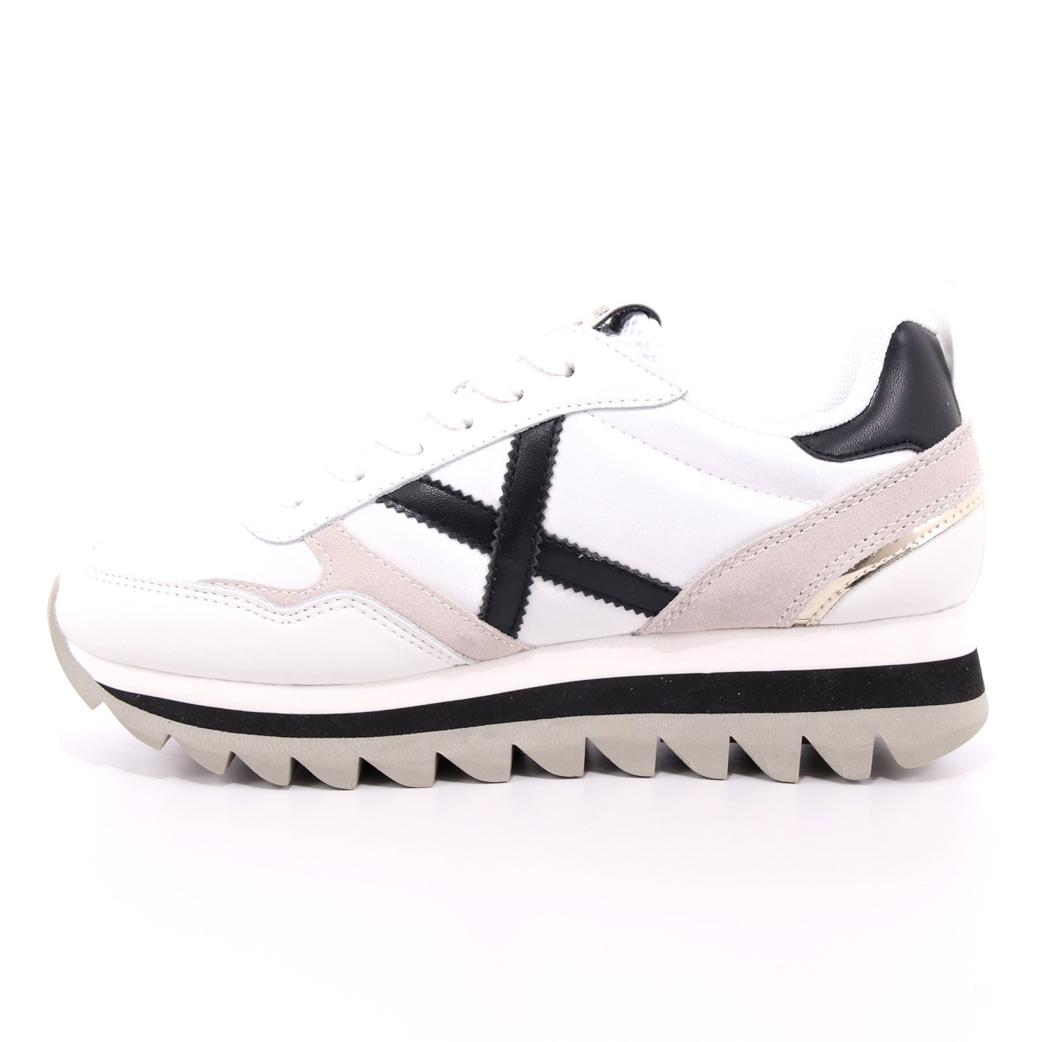 Scarpa Allacciata Munich Donna Bianco Scarpa Allacciata Munich Donna Bianco Scarpe 85 - 8765020