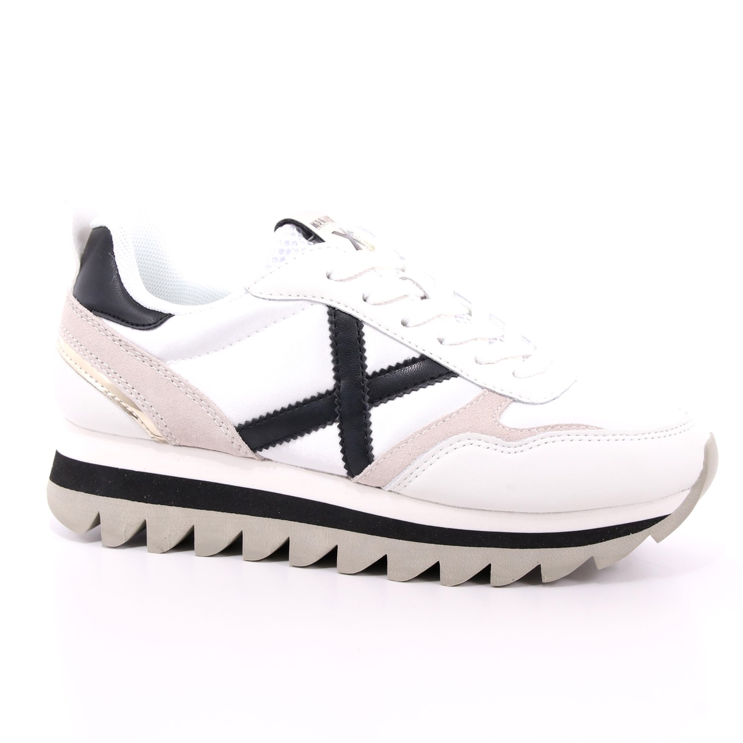 Scarpa Allacciata Munich Donna Bianco Scarpa Allacciata Munich Donna Bianco Scarpe 85 - 8765020