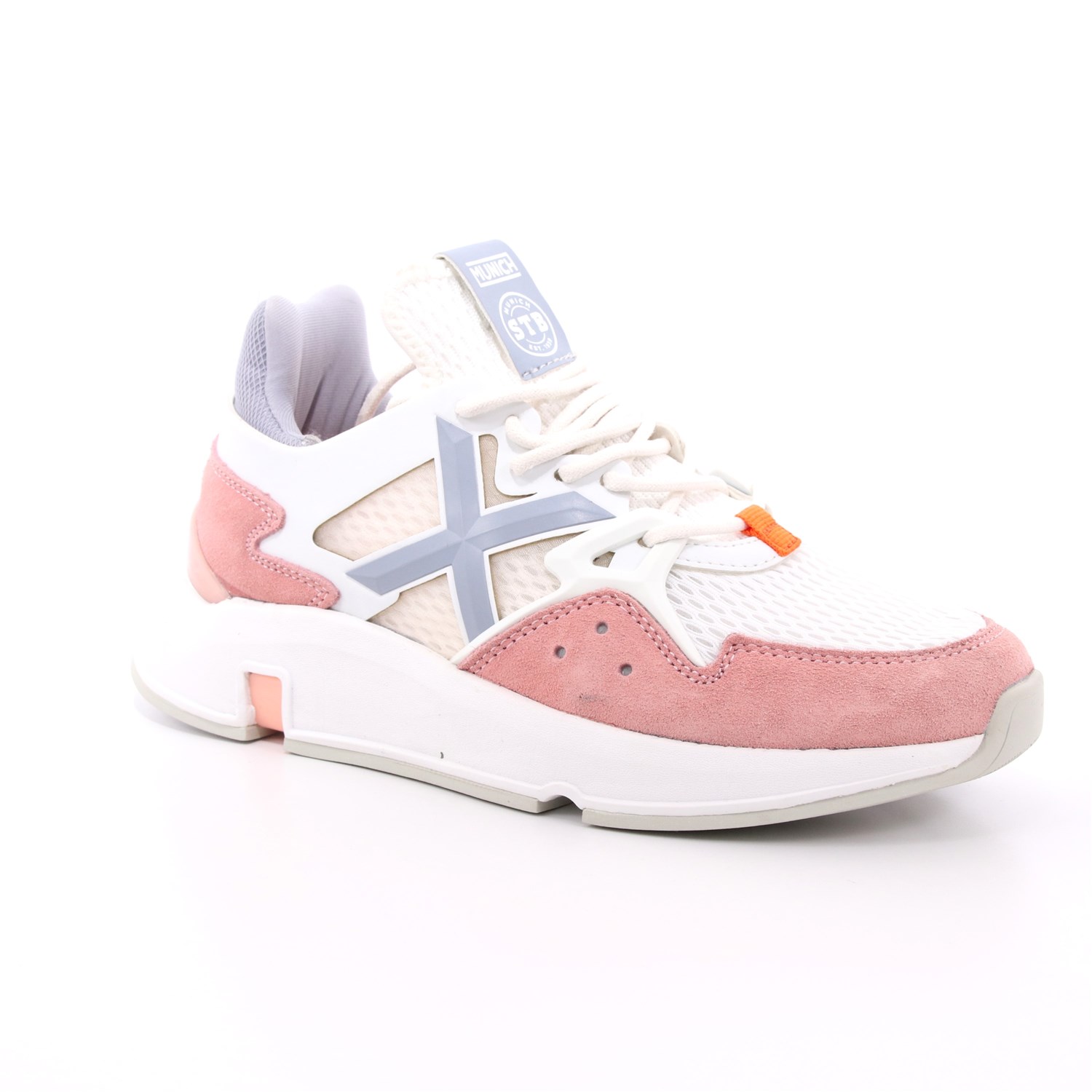 Scarpa Allacciata Munich Donna Bianco Scarpa Allacciata Munich Donna Bianco Scarpe 86 - 4172009