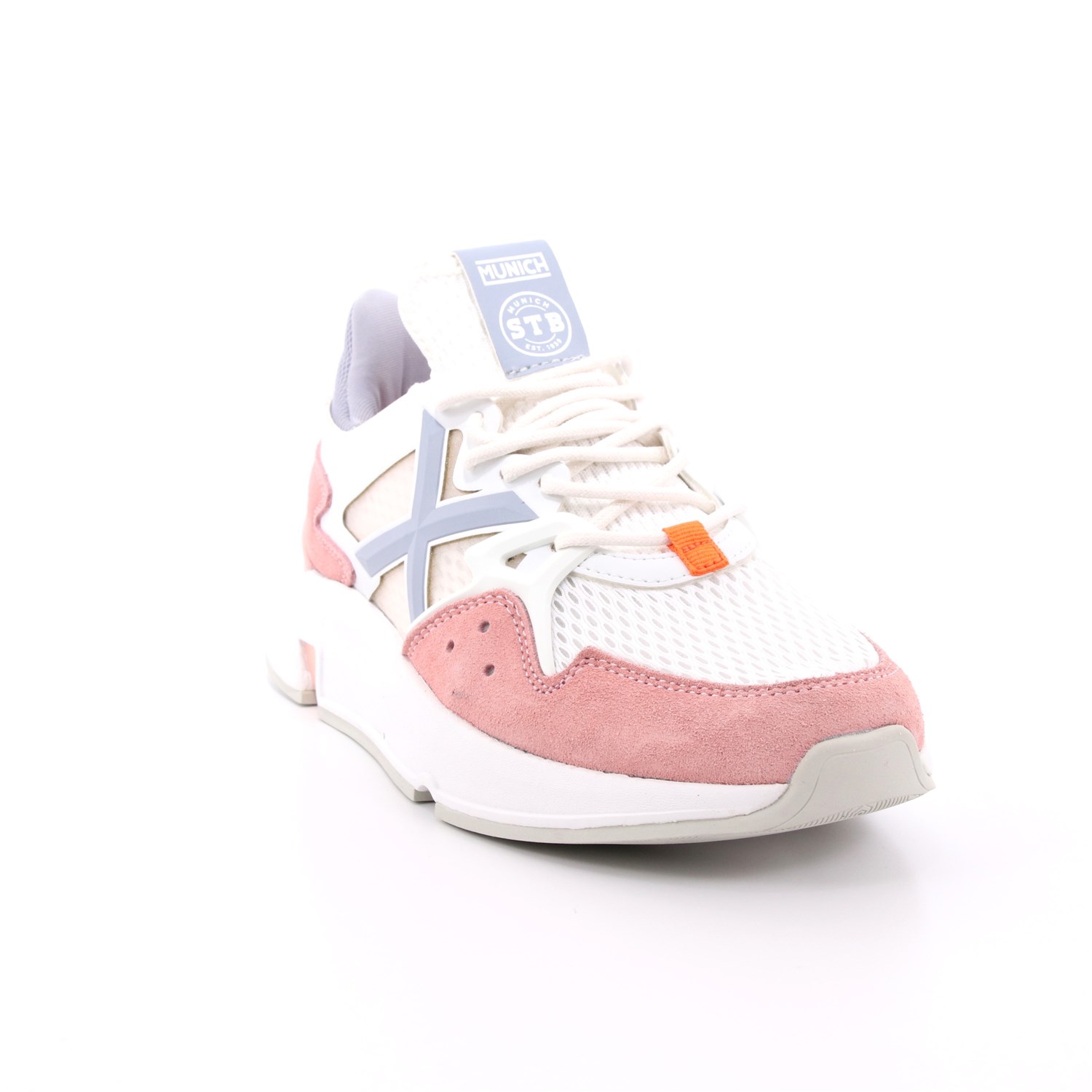 Scarpa Allacciata Munich Donna Bianco Scarpa Allacciata Munich Donna Bianco Scarpe 86 - 4172009