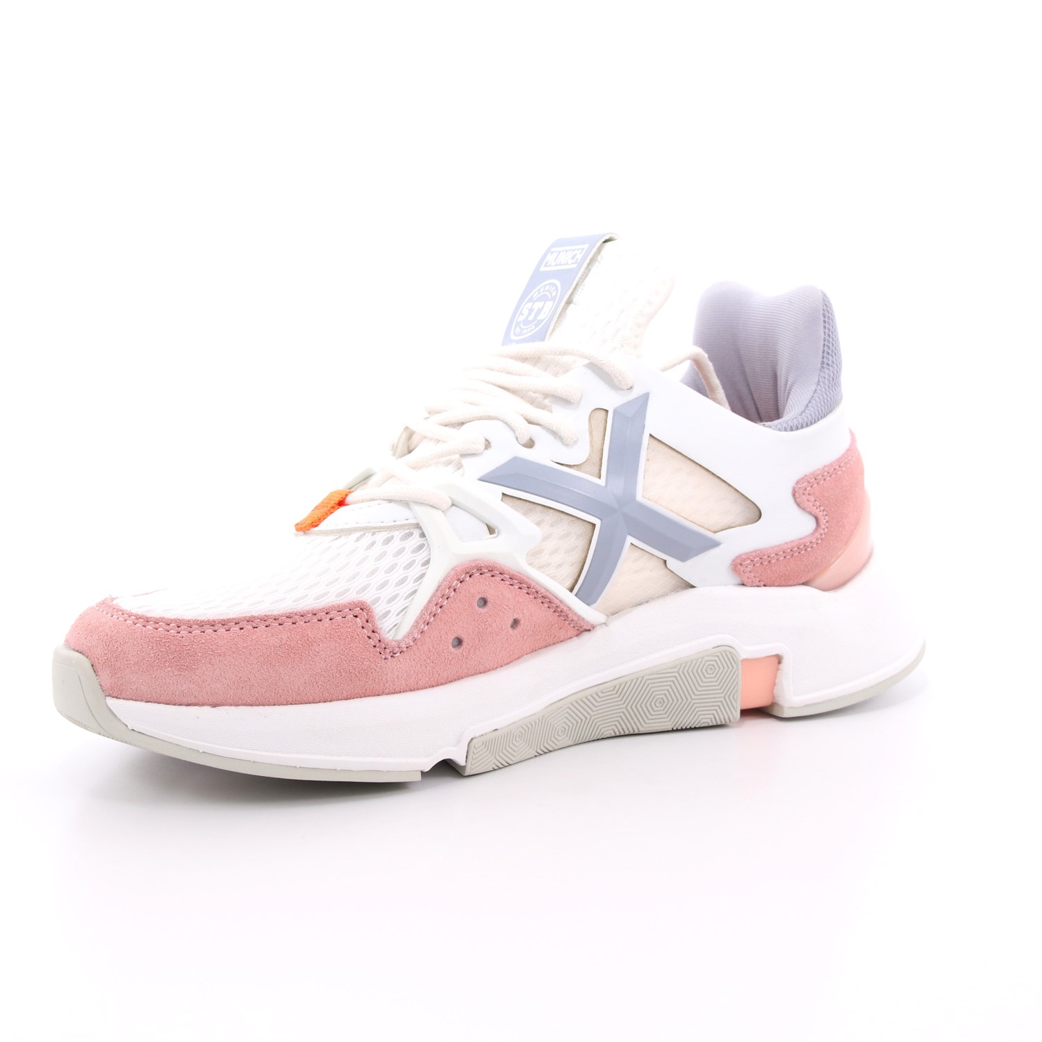 Scarpa Allacciata Munich Donna Bianco Scarpa Allacciata Munich Donna Bianco Scarpe 86 - 4172009