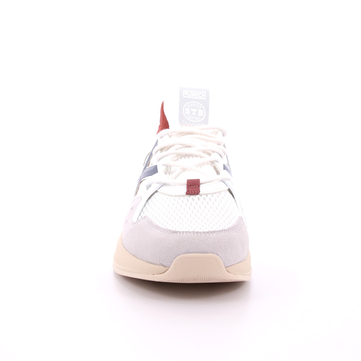 Scarpa Allacciata Munich Uomo Bianco Scarpa Allacciata Munich Uomo Bianco Scarpe 88 - 4172010