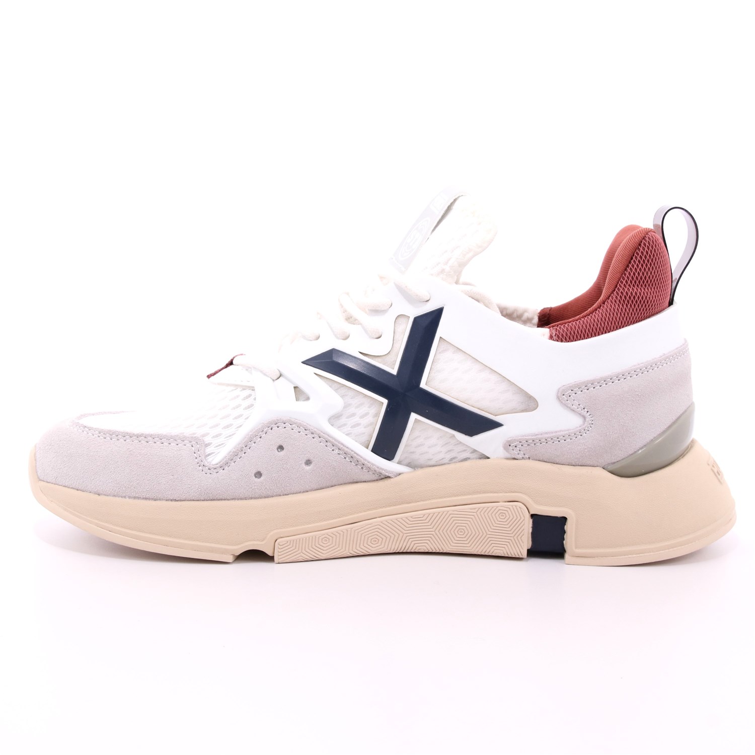 Scarpa Allacciata Munich Uomo Bianco Scarpa Allacciata Munich Uomo Bianco Scarpe 88 - 4172010
